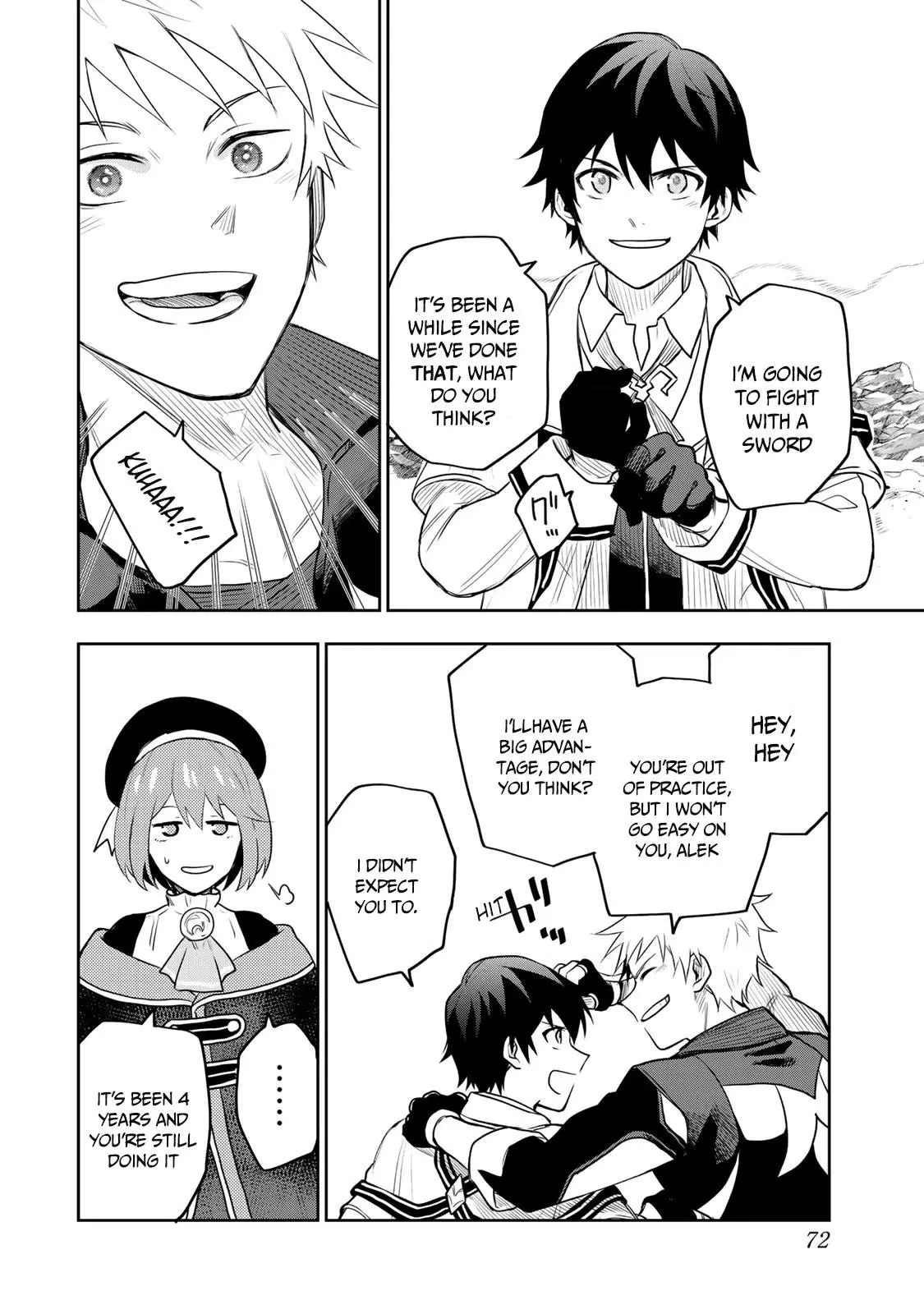 Mikata ga Yowasugite Hojo Mahou ni Tesshiteita Kyuutei Mahoushi, Tsuihou Sarete Saikyou wo Mezashimasu Chapter 12 page 9