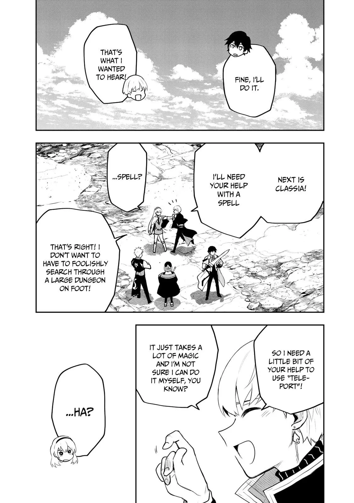 Mikata ga Yowasugite Hojo Mahou ni Tesshiteita Kyuutei Mahoushi, Tsuihou Sarete Saikyou wo Mezashimasu Chapter 12 page 4