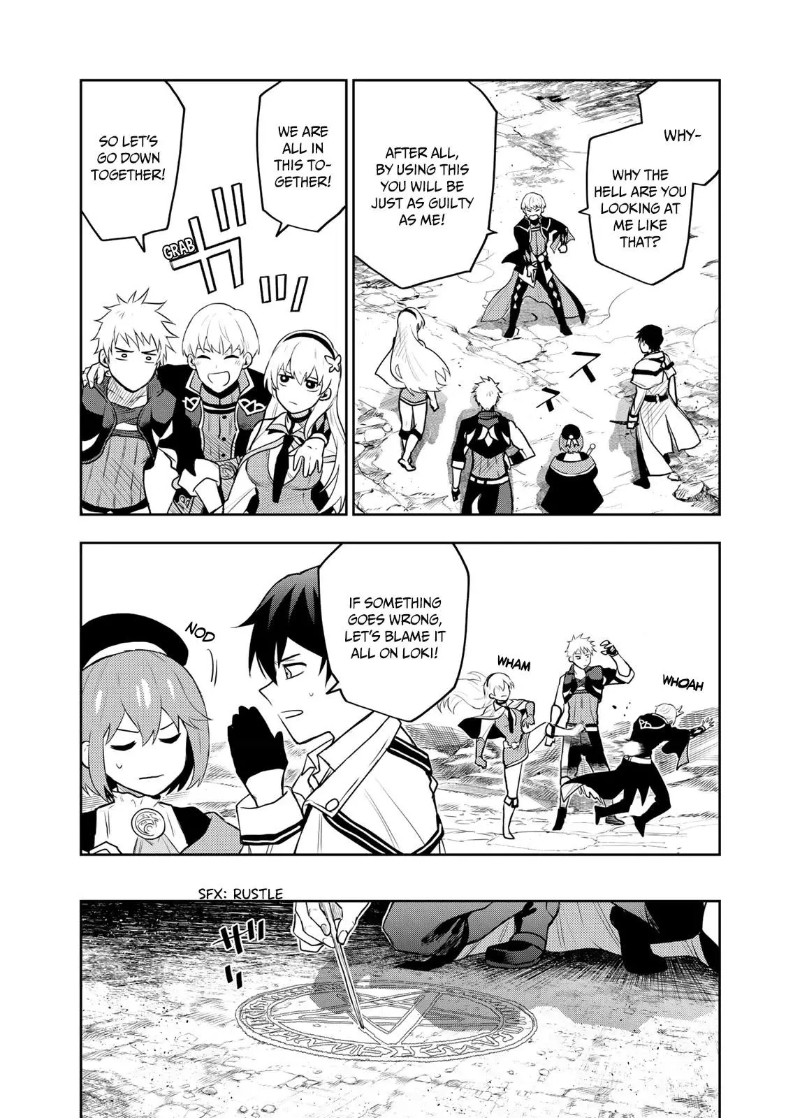 Mikata ga Yowasugite Hojo Mahou ni Tesshiteita Kyuutei Mahoushi, Tsuihou Sarete Saikyou wo Mezashimasu Chapter 12 page 6