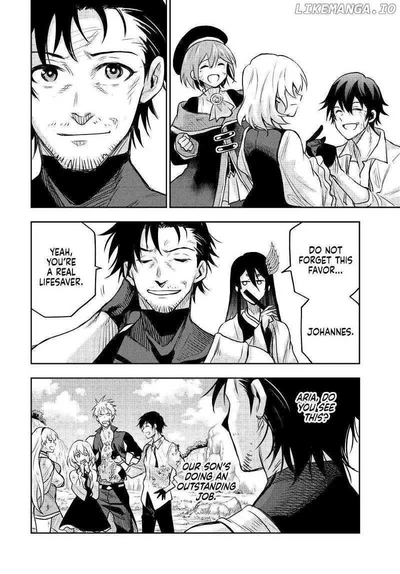 Mikata ga Yowasugite Hojo Mahou ni Tesshiteita Kyuutei Mahoushi, Tsuihou Sarete Saikyou wo Mezashimasu Chapter 120 page 11