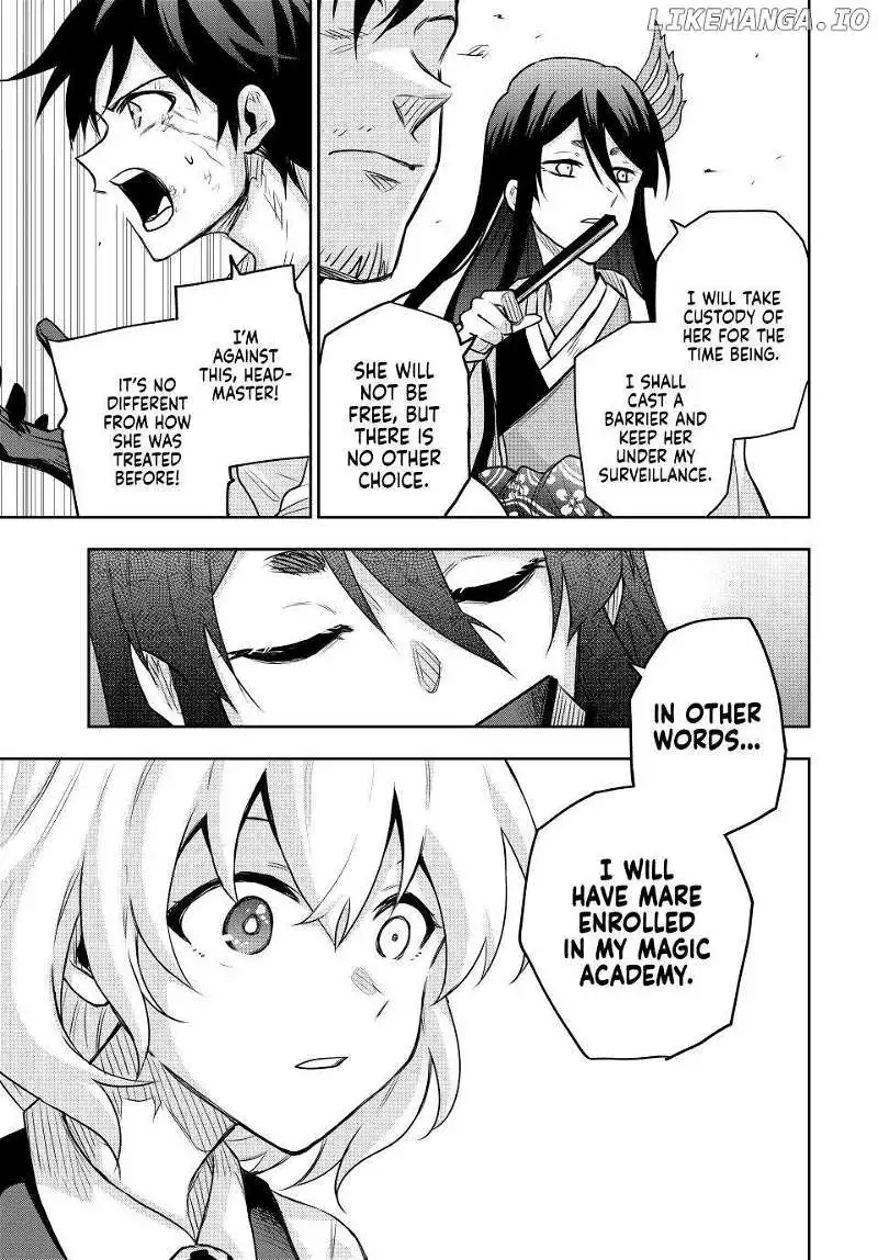 Mikata ga Yowasugite Hojo Mahou ni Tesshiteita Kyuutei Mahoushi, Tsuihou Sarete Saikyou wo Mezashimasu Chapter 120 page 8