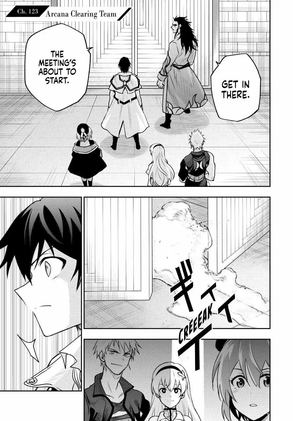 Mikata ga Yowasugite Hojo Mahou ni Tesshiteita Kyuutei Mahoushi, Tsuihou Sarete Saikyou wo Mezashimasu Chapter 123 page 3