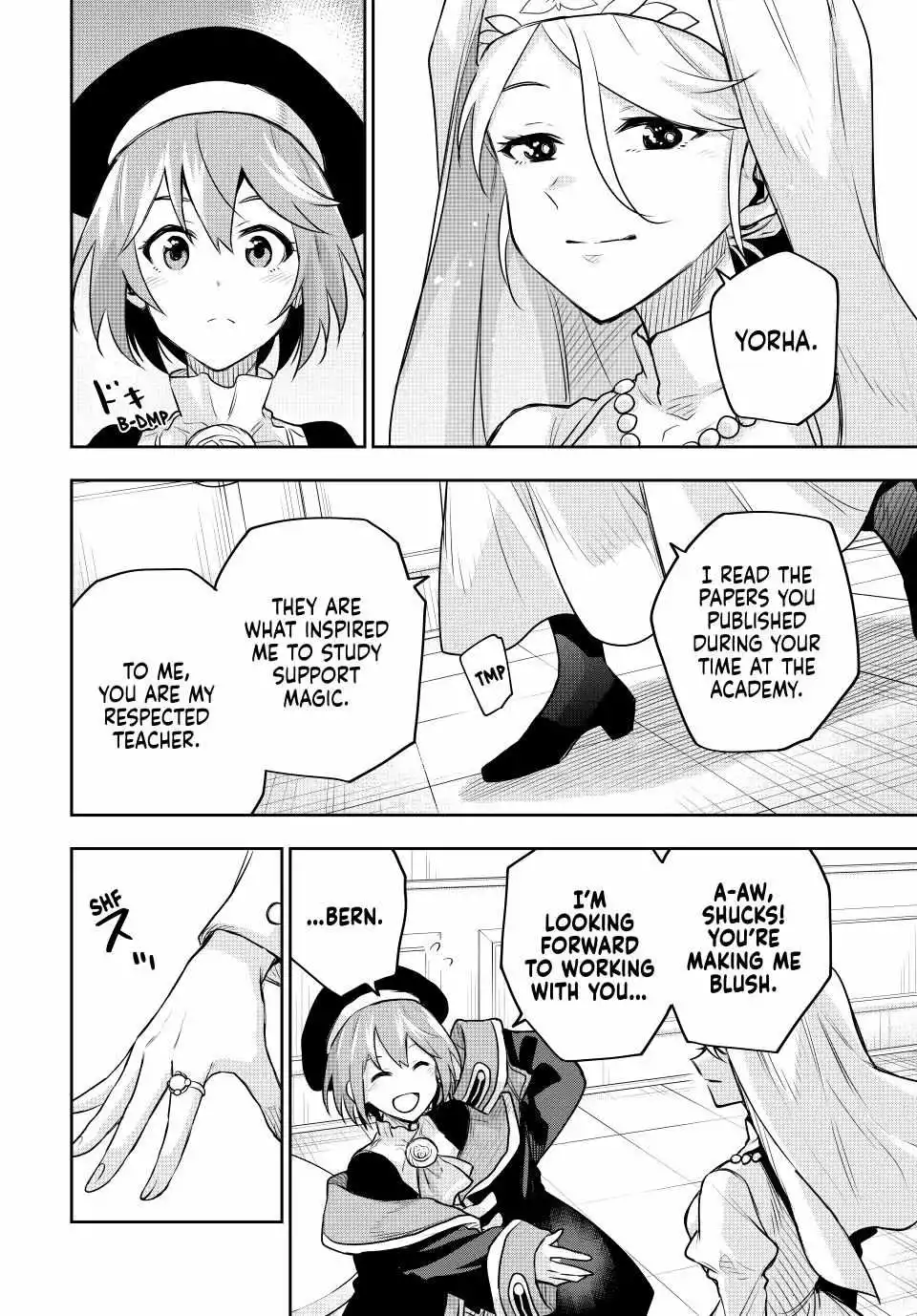 Mikata ga Yowasugite Hojo Mahou ni Tesshiteita Kyuutei Mahoushi, Tsuihou Sarete Saikyou wo Mezashimasu Chapter 123 page 15