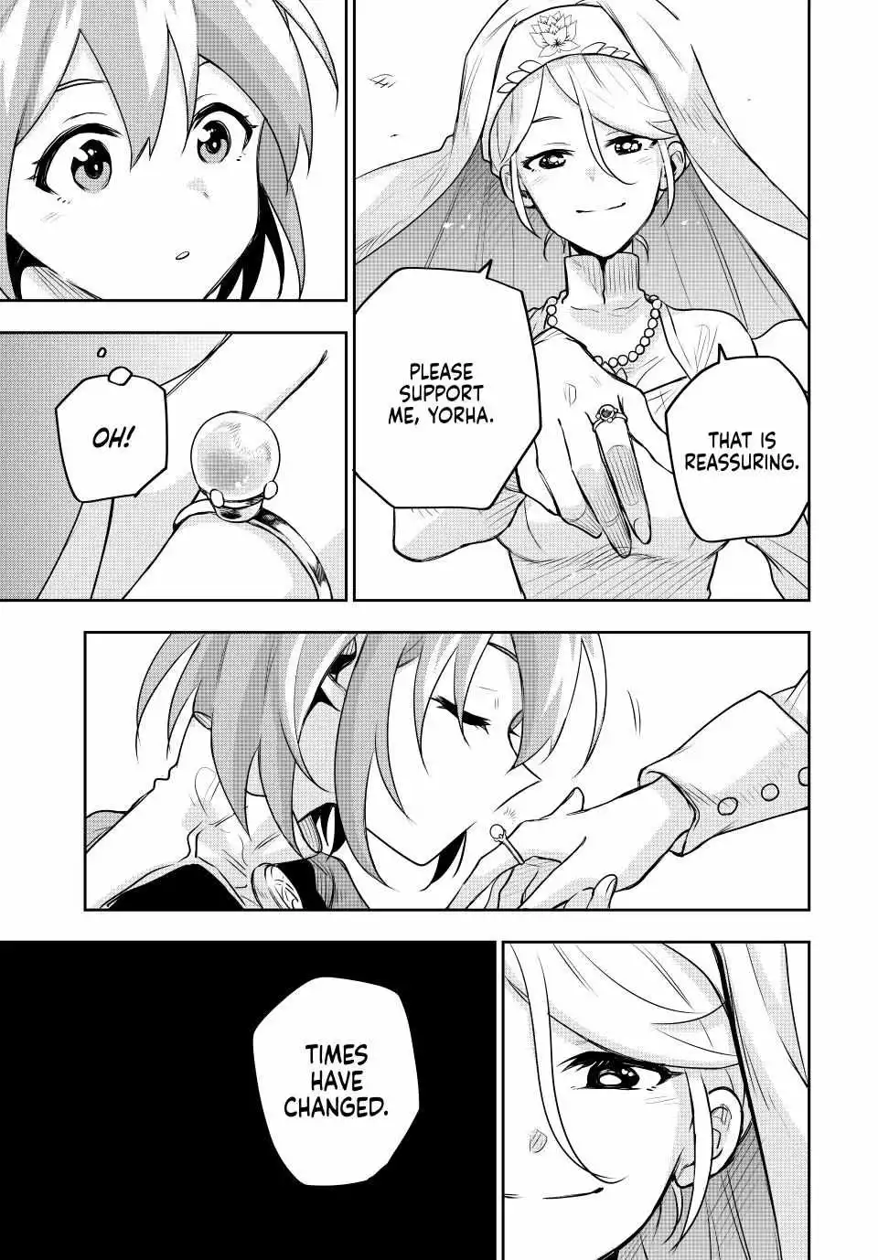 Mikata ga Yowasugite Hojo Mahou ni Tesshiteita Kyuutei Mahoushi, Tsuihou Sarete Saikyou wo Mezashimasu Chapter 123 page 16