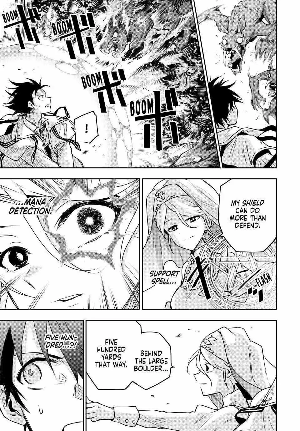 Mikata ga Yowasugite Hojo Mahou ni Tesshiteita Kyuutei Mahoushi, Tsuihou Sarete Saikyou wo Mezashimasu Chapter 124 page 16