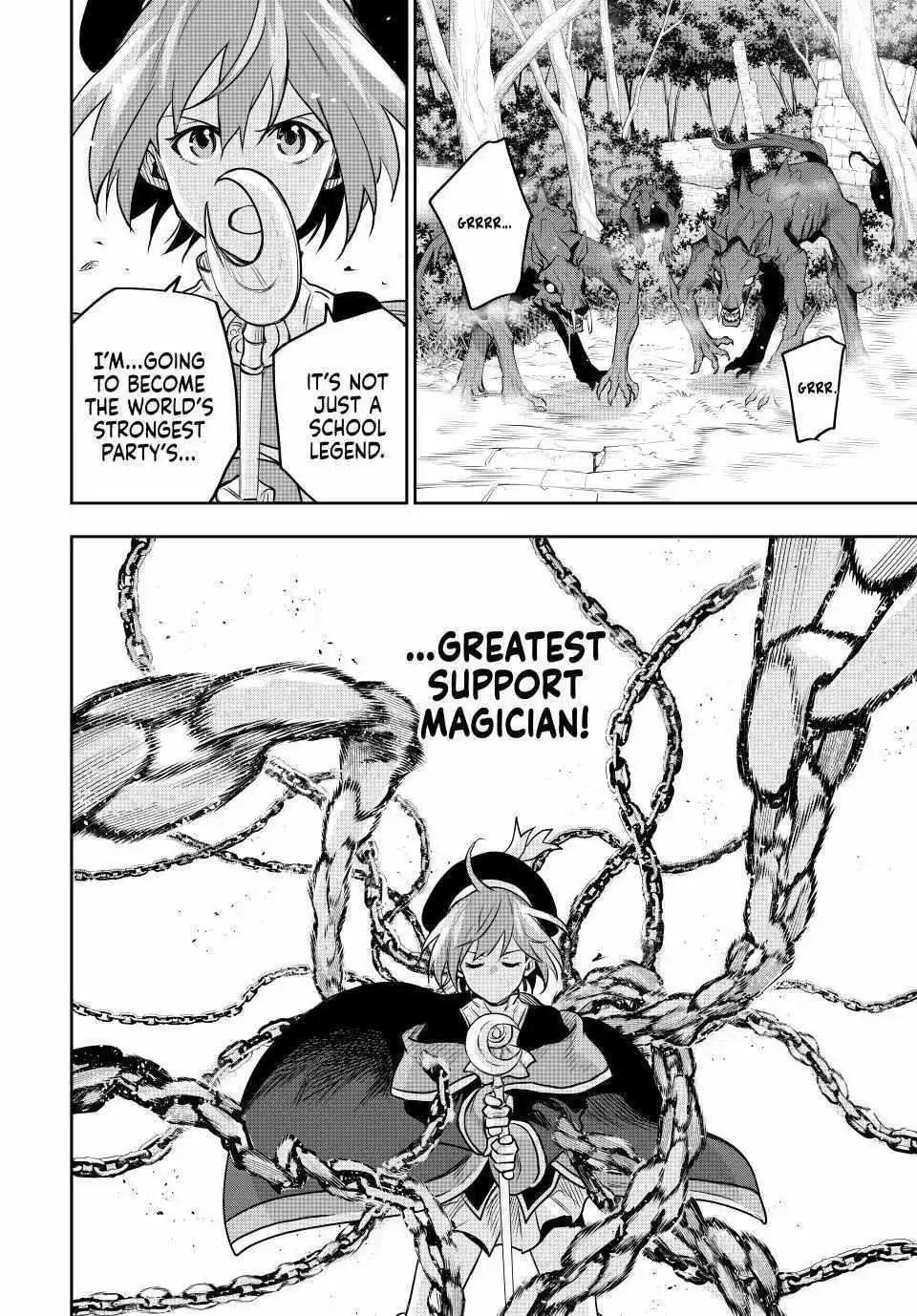 Mikata ga Yowasugite Hojo Mahou ni Tesshiteita Kyuutei Mahoushi, Tsuihou Sarete Saikyou wo Mezashimasu Chapter 124 page 11