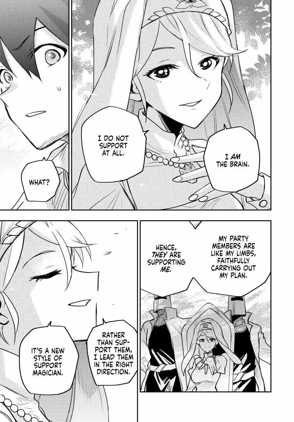 Mikata ga Yowasugite Hojo Mahou ni Tesshiteita Kyuutei Mahoushi, Tsuihou Sarete Saikyou wo Mezashimasu Chapter 125 page 7