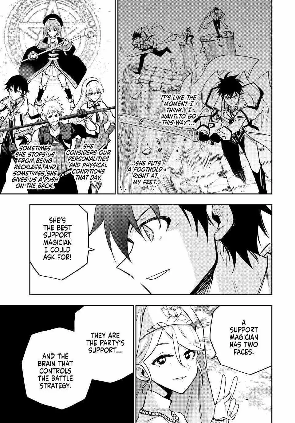 Mikata ga Yowasugite Hojo Mahou ni Tesshiteita Kyuutei Mahoushi, Tsuihou Sarete Saikyou wo Mezashimasu Chapter 125 page 5