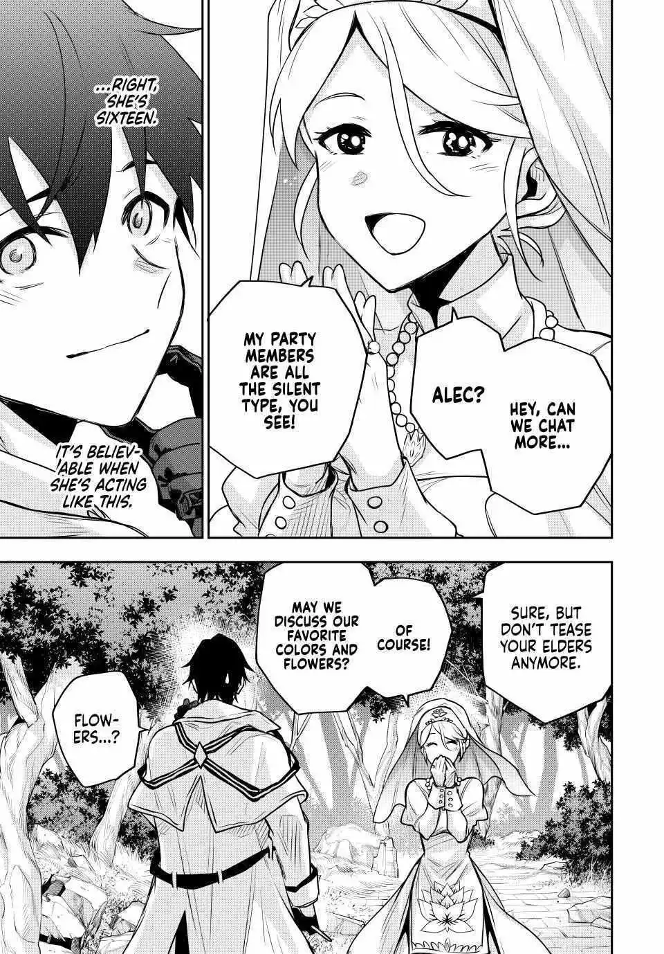 Mikata ga Yowasugite Hojo Mahou ni Tesshiteita Kyuutei Mahoushi, Tsuihou Sarete Saikyou wo Mezashimasu Chapter 125 page 13