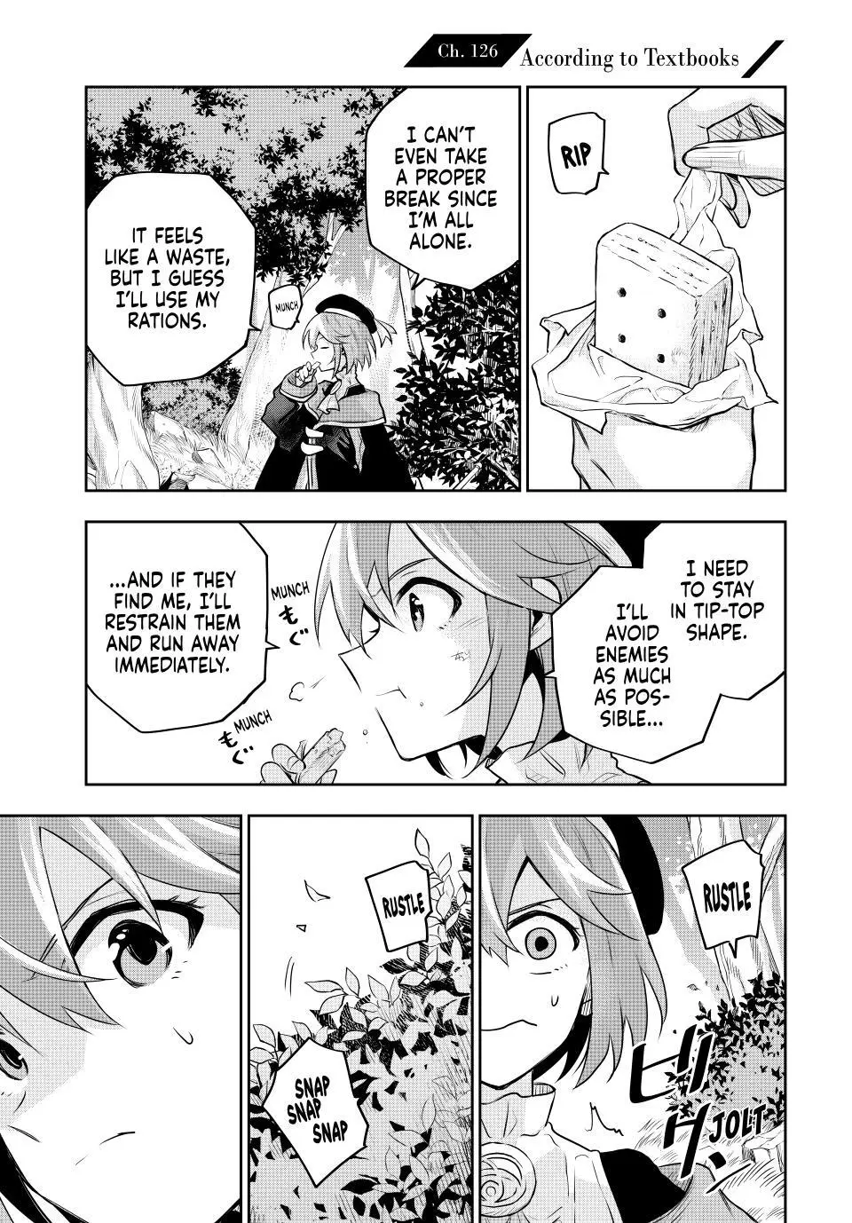 Mikata ga Yowasugite Hojo Mahou ni Tesshiteita Kyuutei Mahoushi, Tsuihou Sarete Saikyou wo Mezashimasu Chapter 126 page 1