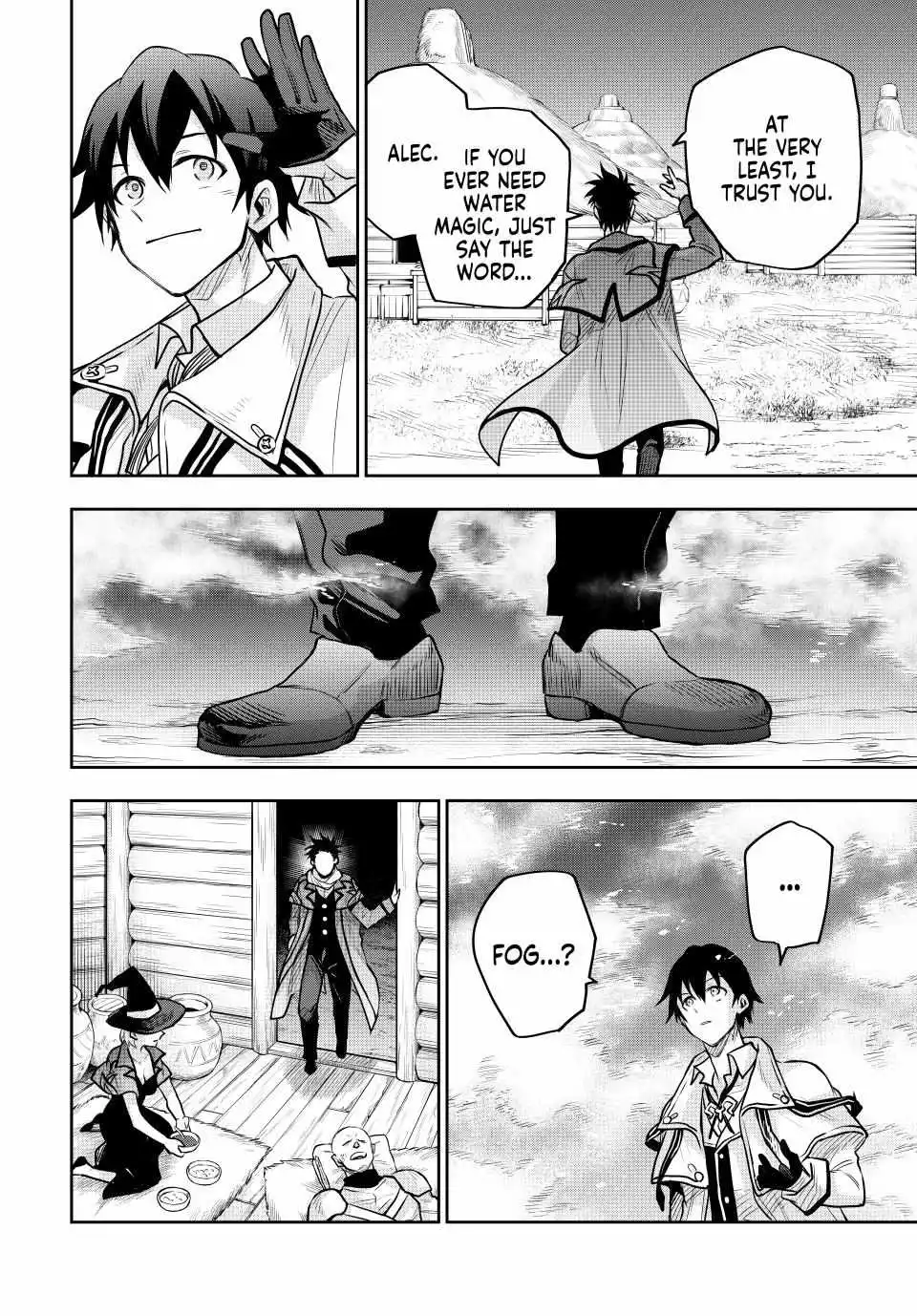 Mikata ga Yowasugite Hojo Mahou ni Tesshiteita Kyuutei Mahoushi, Tsuihou Sarete Saikyou wo Mezashimasu Chapter 129 page 9