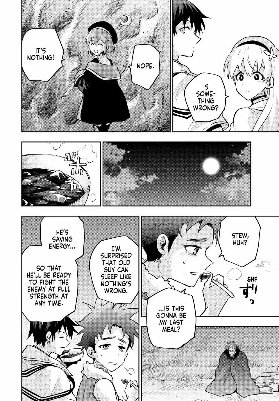 Mikata ga Yowasugite Hojo Mahou ni Tesshiteita Kyuutei Mahoushi, Tsuihou Sarete Saikyou wo Mezashimasu Chapter 129 page 7