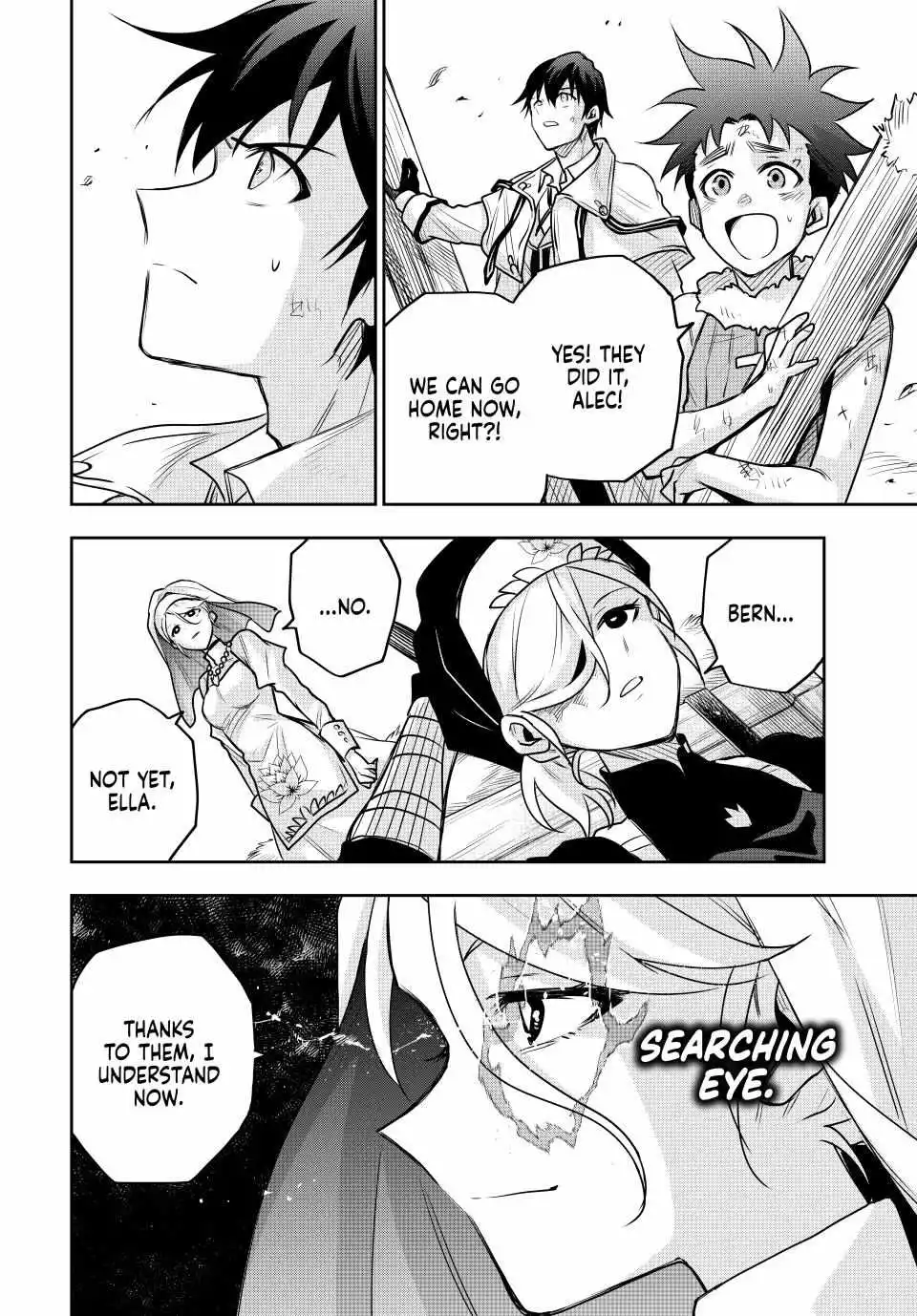 Mikata ga Yowasugite Hojo Mahou ni Tesshiteita Kyuutei Mahoushi, Tsuihou Sarete Saikyou wo Mezashimasu Chapter 129 page 17