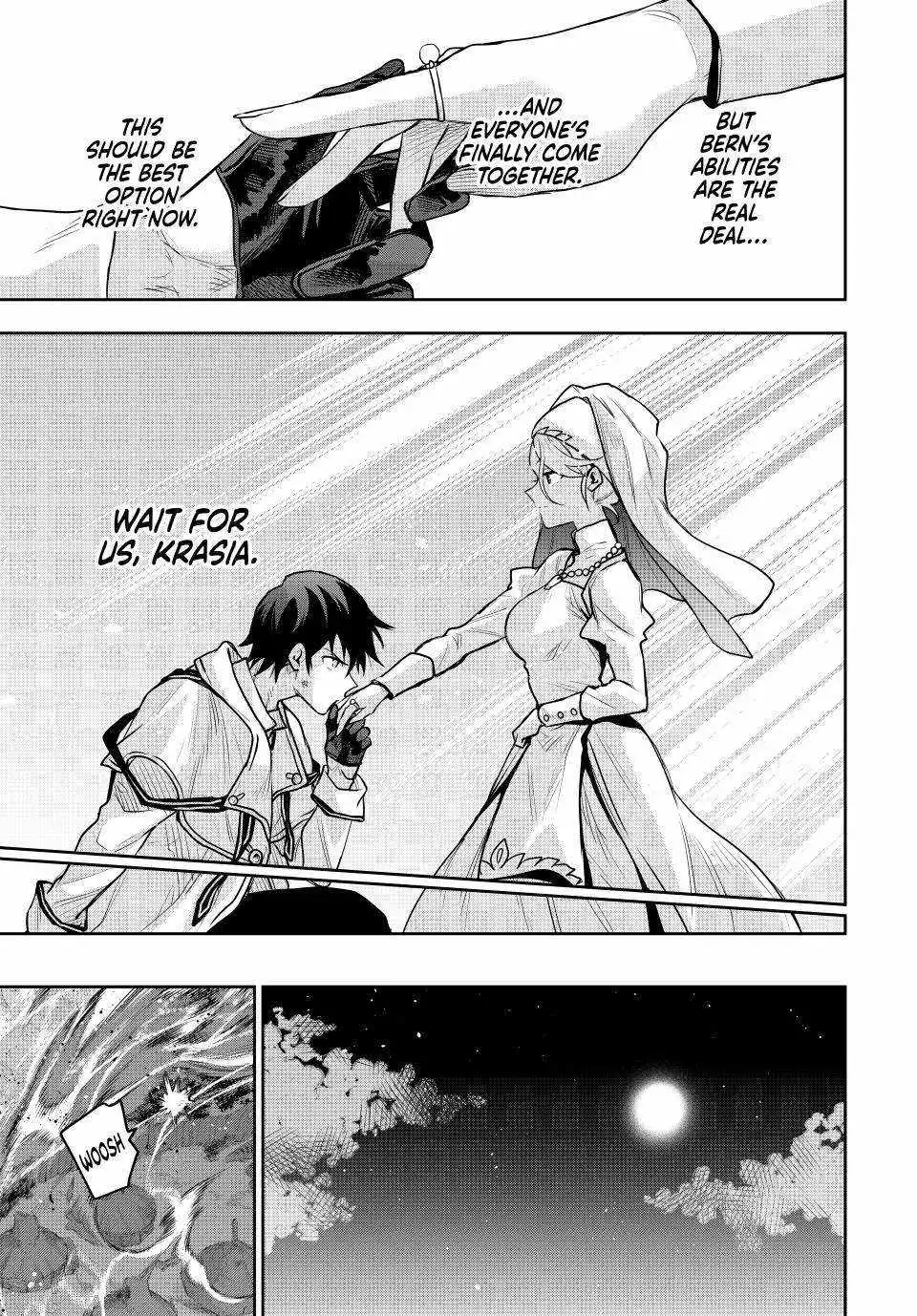 Mikata ga Yowasugite Hojo Mahou ni Tesshiteita Kyuutei Mahoushi, Tsuihou Sarete Saikyou wo Mezashimasu Chapter 131 page 6