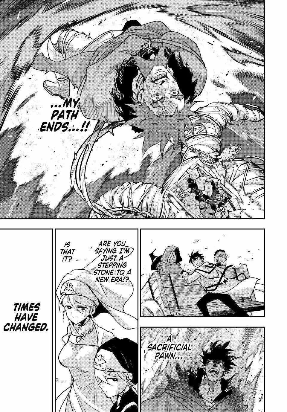 Mikata ga Yowasugite Hojo Mahou ni Tesshiteita Kyuutei Mahoushi, Tsuihou Sarete Saikyou wo Mezashimasu Chapter 132 page 4