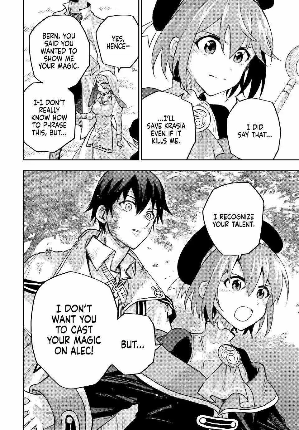 Mikata ga Yowasugite Hojo Mahou ni Tesshiteita Kyuutei Mahoushi, Tsuihou Sarete Saikyou wo Mezashimasu Chapter 132 page 15