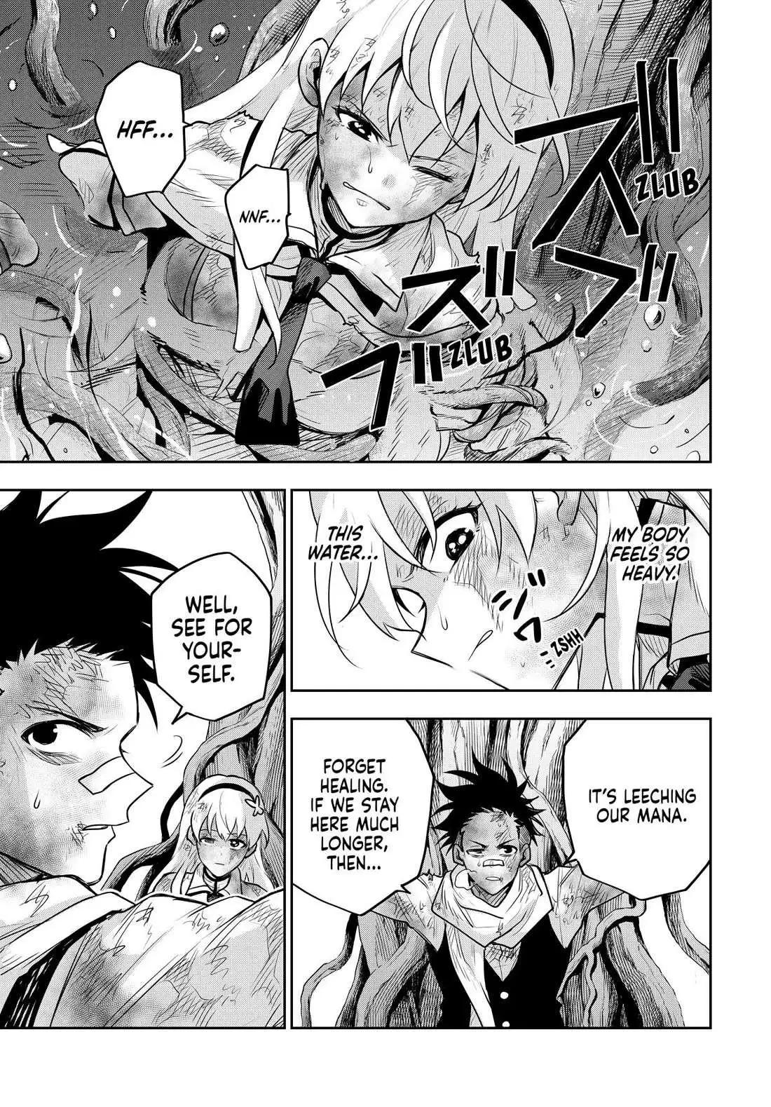 Mikata ga Yowasugite Hojo Mahou ni Tesshiteita Kyuutei Mahoushi, Tsuihou Sarete Saikyou wo Mezashimasu Chapter 133 page 3