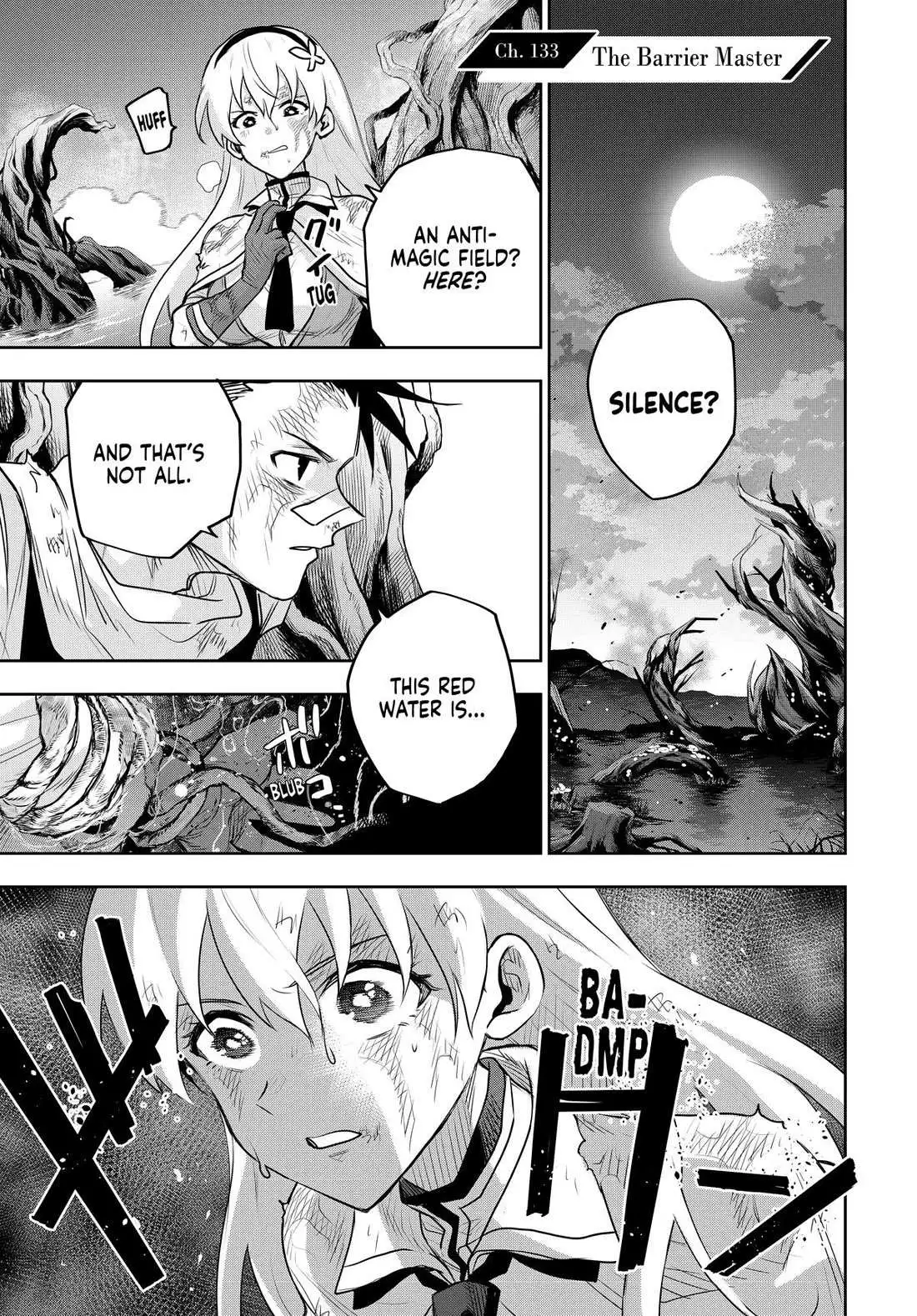 Mikata ga Yowasugite Hojo Mahou ni Tesshiteita Kyuutei Mahoushi, Tsuihou Sarete Saikyou wo Mezashimasu Chapter 133 page 1