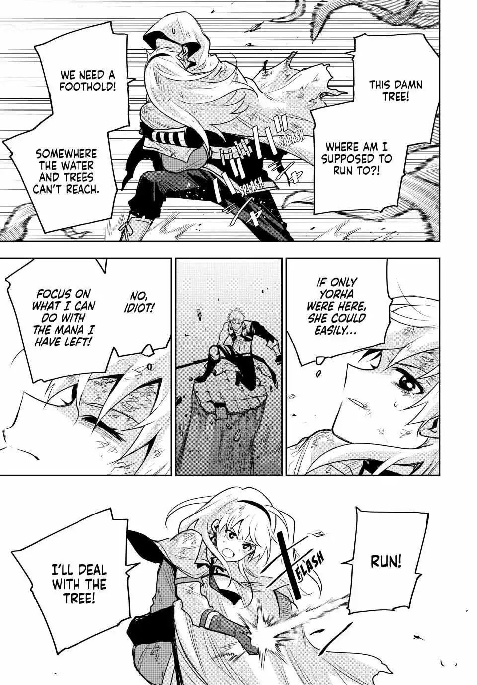 Mikata ga Yowasugite Hojo Mahou ni Tesshiteita Kyuutei Mahoushi, Tsuihou Sarete Saikyou wo Mezashimasu Chapter 134 page 10