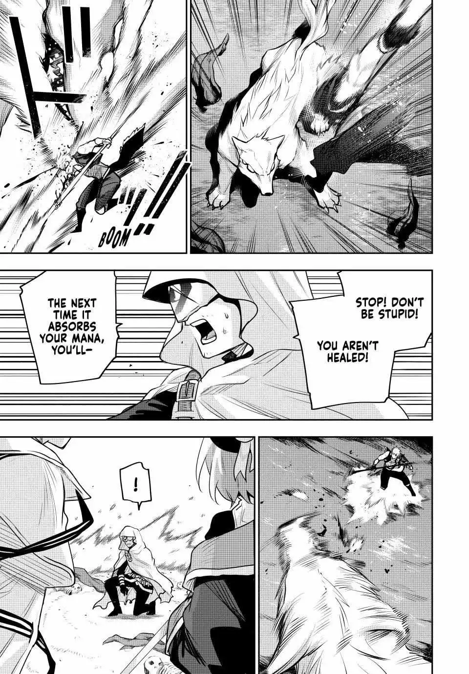 Mikata ga Yowasugite Hojo Mahou ni Tesshiteita Kyuutei Mahoushi, Tsuihou Sarete Saikyou wo Mezashimasu Chapter 136 page 15