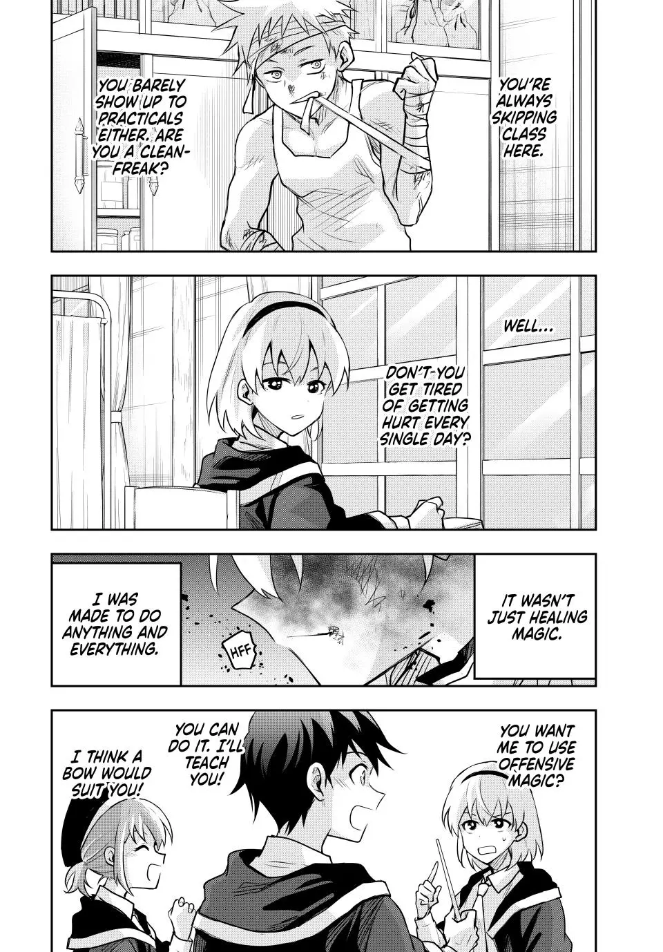 Mikata ga Yowasugite Hojo Mahou ni Tesshiteita Kyuutei Mahoushi, Tsuihou Sarete Saikyou wo Mezashimasu Chapter 136 page 12