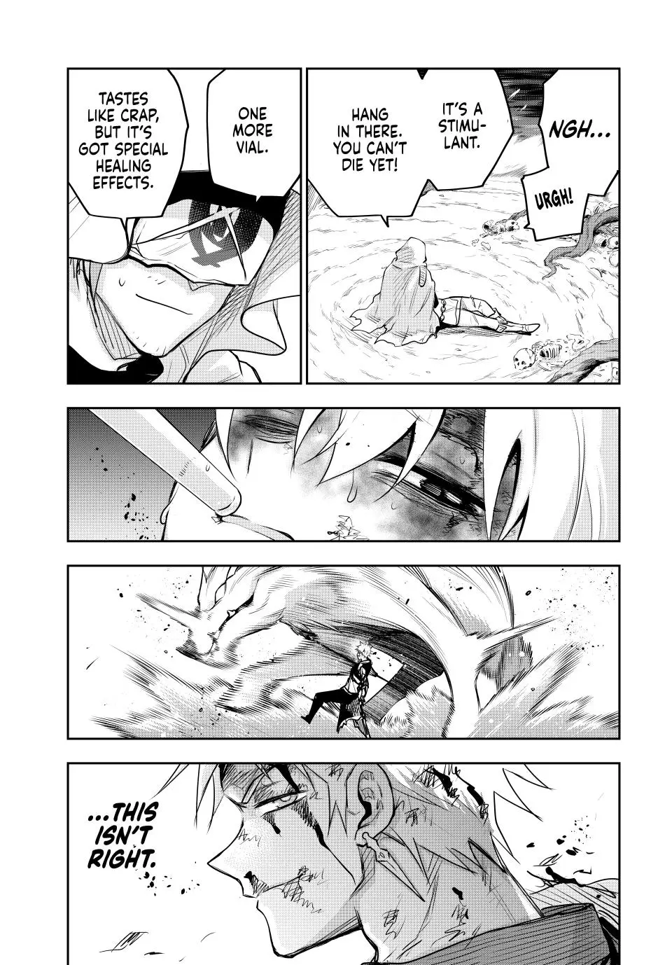 Mikata ga Yowasugite Hojo Mahou ni Tesshiteita Kyuutei Mahoushi, Tsuihou Sarete Saikyou wo Mezashimasu Chapter 136 page 5