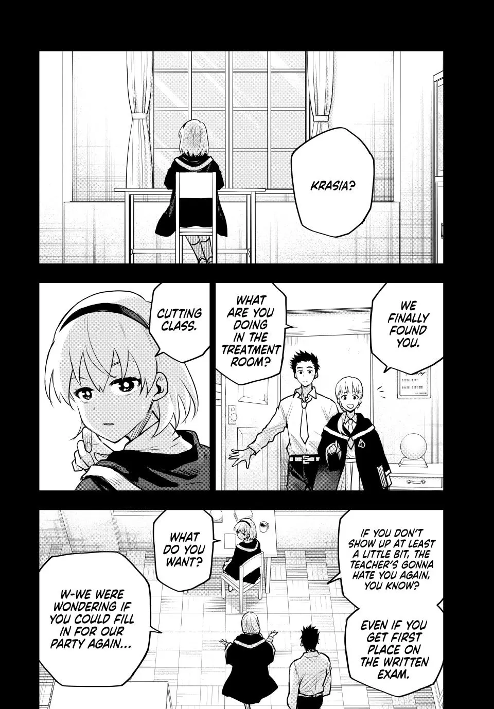 Mikata ga Yowasugite Hojo Mahou ni Tesshiteita Kyuutei Mahoushi, Tsuihou Sarete Saikyou wo Mezashimasu Chapter 136 page 6