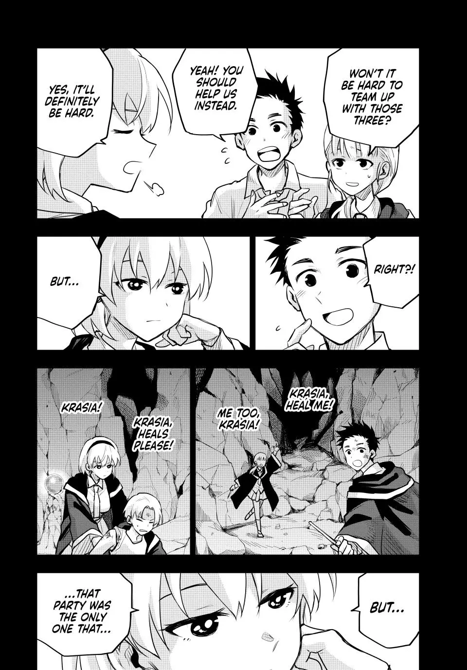 Mikata ga Yowasugite Hojo Mahou ni Tesshiteita Kyuutei Mahoushi, Tsuihou Sarete Saikyou wo Mezashimasu Chapter 136 page 8