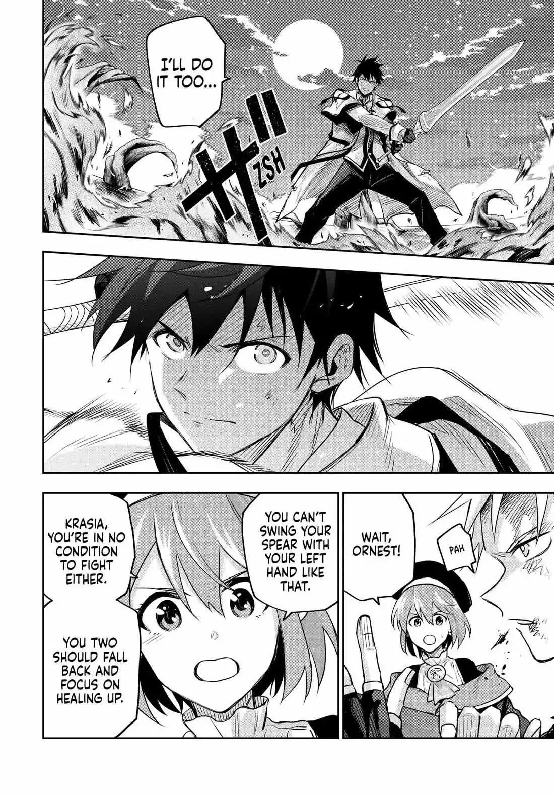 Mikata ga Yowasugite Hojo Mahou ni Tesshiteita Kyuutei Mahoushi, Tsuihou Sarete Saikyou wo Mezashimasu Chapter 137 page 16