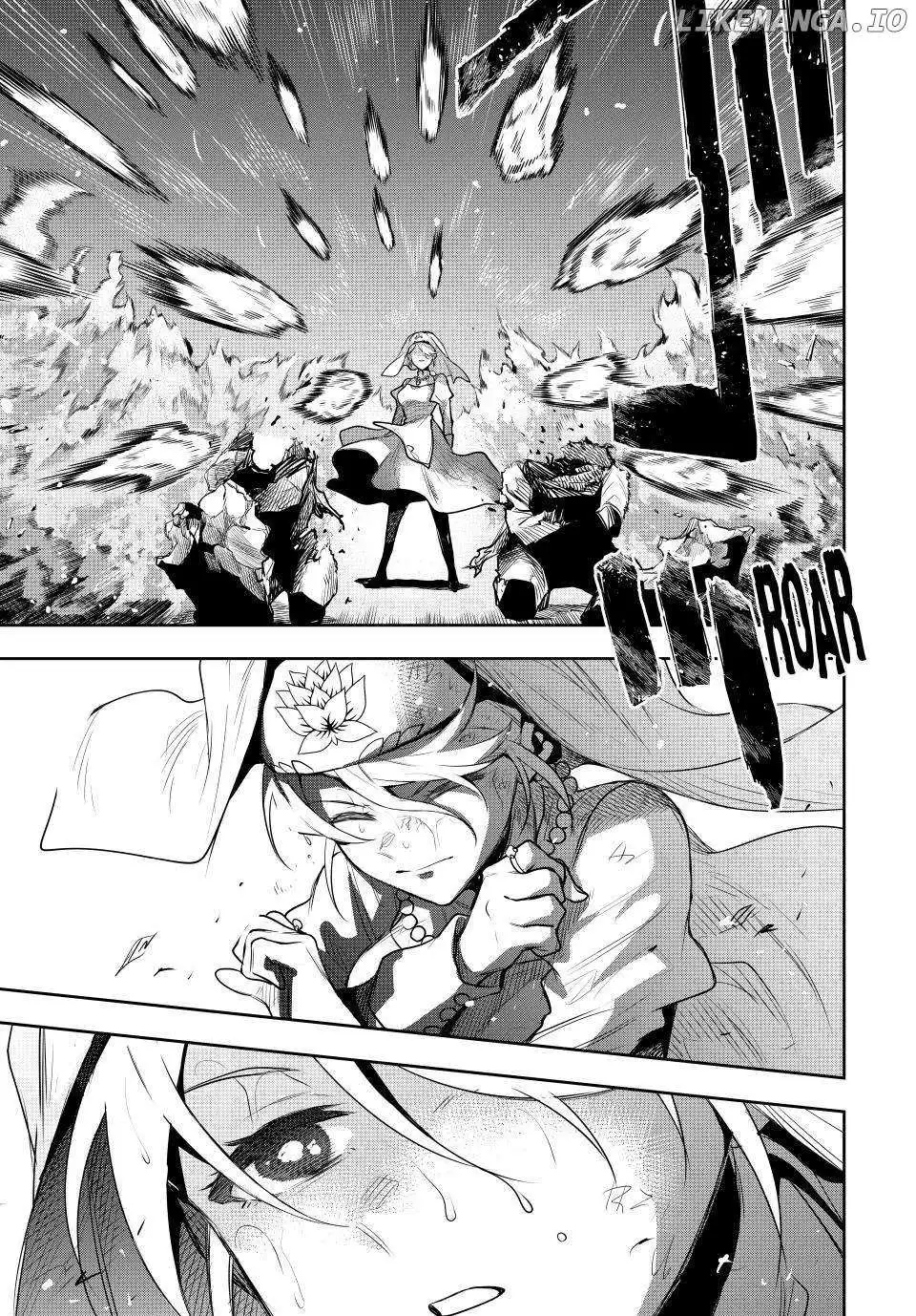 Mikata ga Yowasugite Hojo Mahou ni Tesshiteita Kyuutei Mahoushi, Tsuihou Sarete Saikyou wo Mezashimasu Chapter 139 page 17
