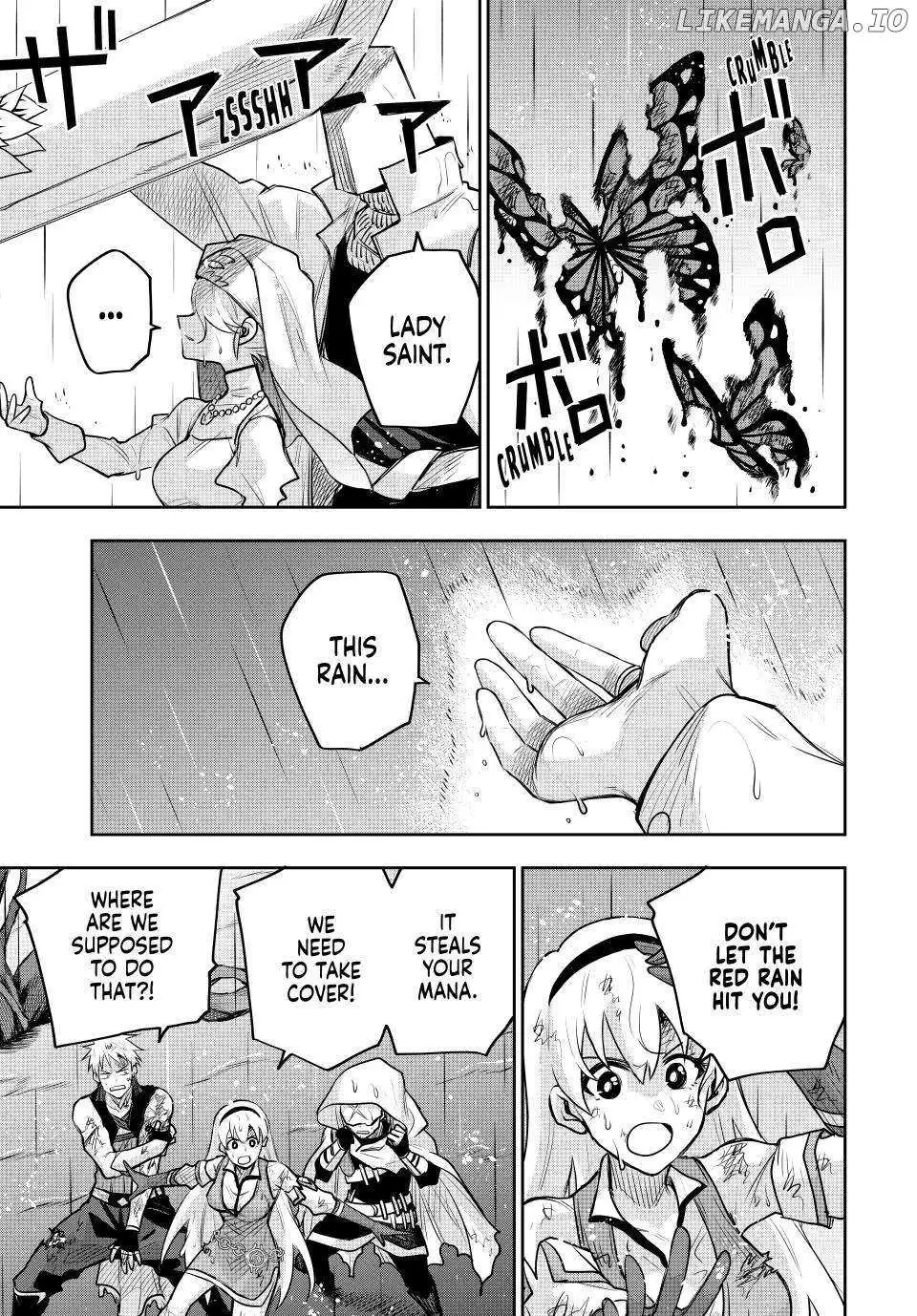 Mikata ga Yowasugite Hojo Mahou ni Tesshiteita Kyuutei Mahoushi, Tsuihou Sarete Saikyou wo Mezashimasu Chapter 139 page 9