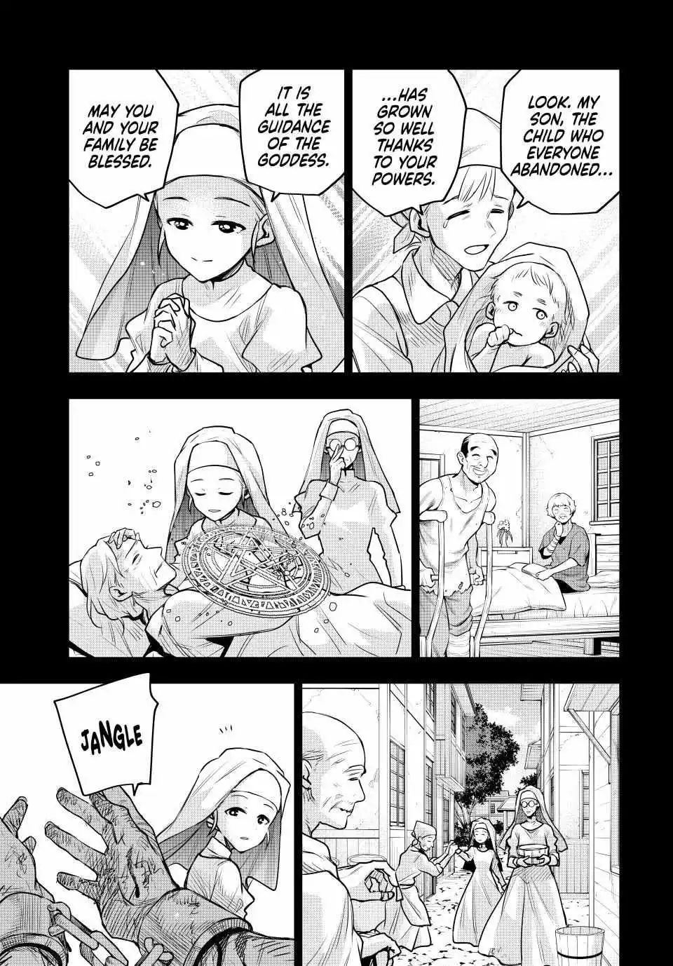 Mikata ga Yowasugite Hojo Mahou ni Tesshiteita Kyuutei Mahoushi, Tsuihou Sarete Saikyou wo Mezashimasu Chapter 140 page 9