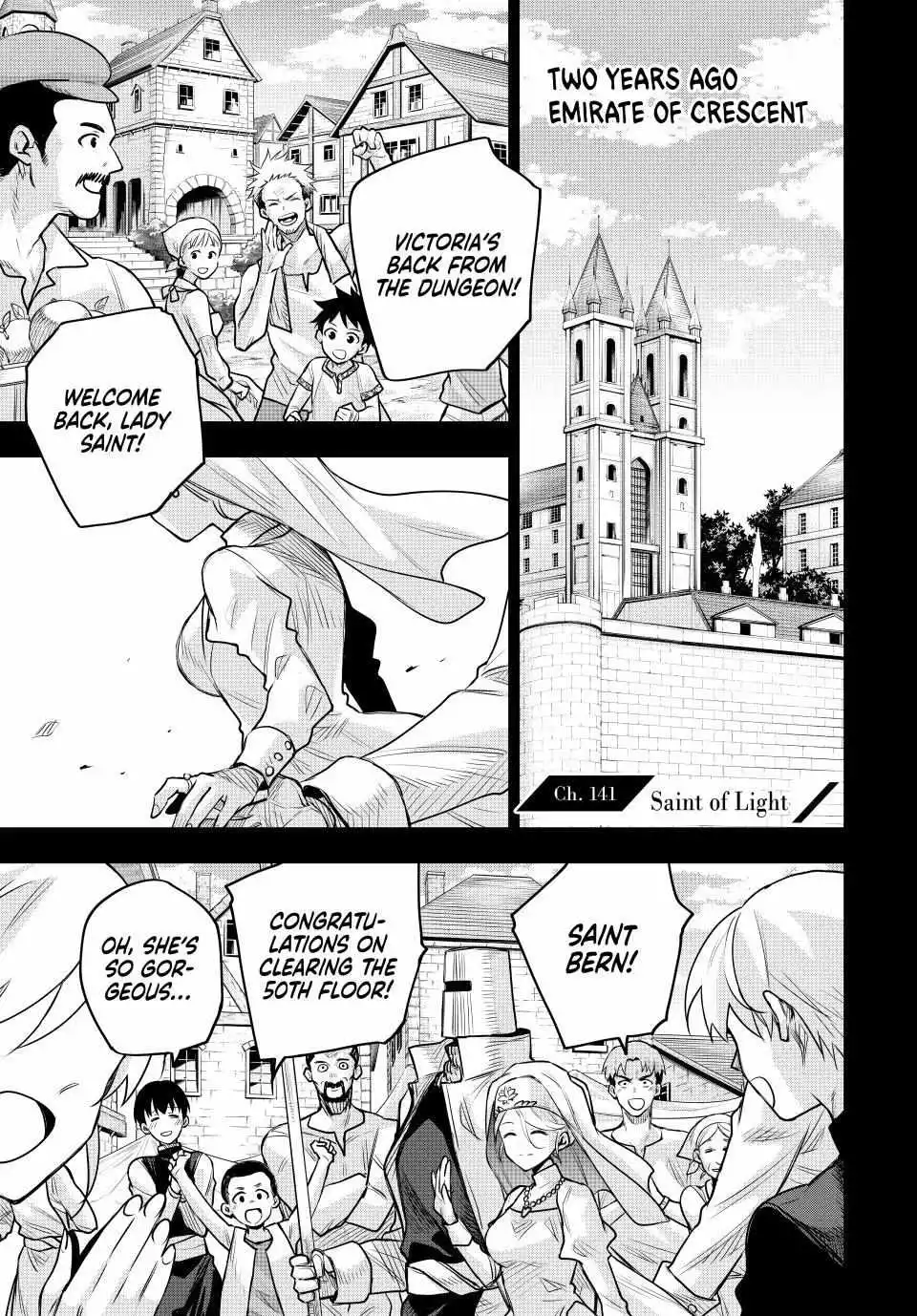 Mikata ga Yowasugite Hojo Mahou ni Tesshiteita Kyuutei Mahoushi, Tsuihou Sarete Saikyou wo Mezashimasu Chapter 141 page 2