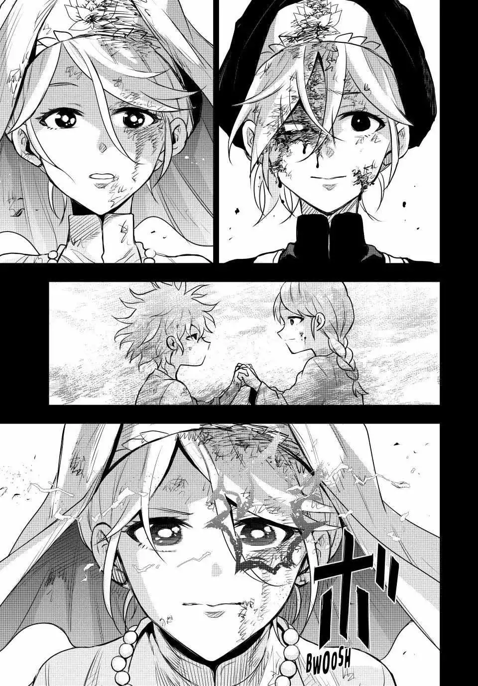 Mikata ga Yowasugite Hojo Mahou ni Tesshiteita Kyuutei Mahoushi, Tsuihou Sarete Saikyou wo Mezashimasu Chapter 141 page 14