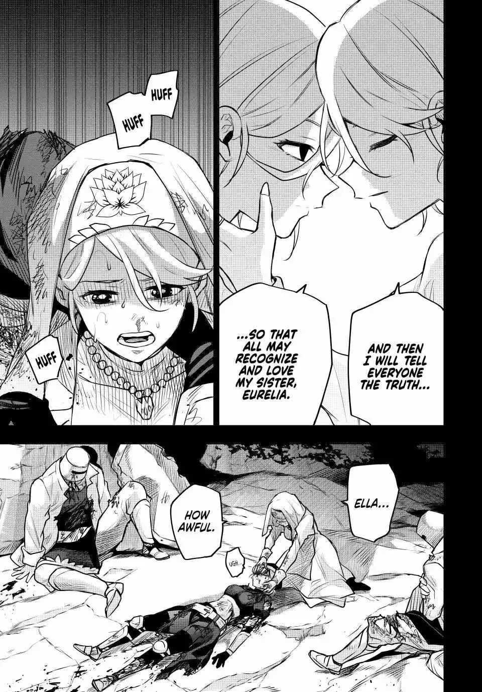 Mikata ga Yowasugite Hojo Mahou ni Tesshiteita Kyuutei Mahoushi, Tsuihou Sarete Saikyou wo Mezashimasu Chapter 141 page 8