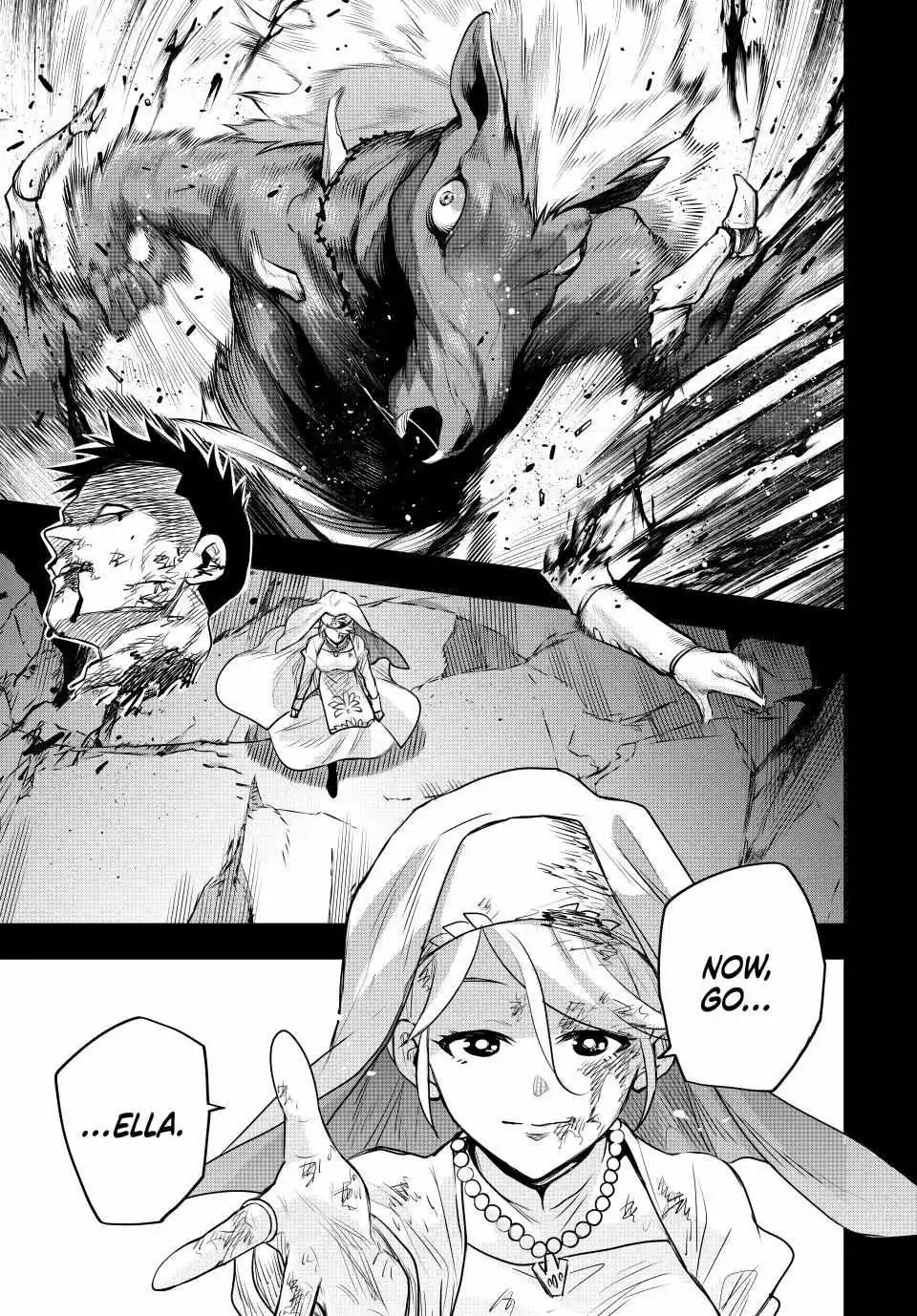 Mikata ga Yowasugite Hojo Mahou ni Tesshiteita Kyuutei Mahoushi, Tsuihou Sarete Saikyou wo Mezashimasu Chapter 141 page 16