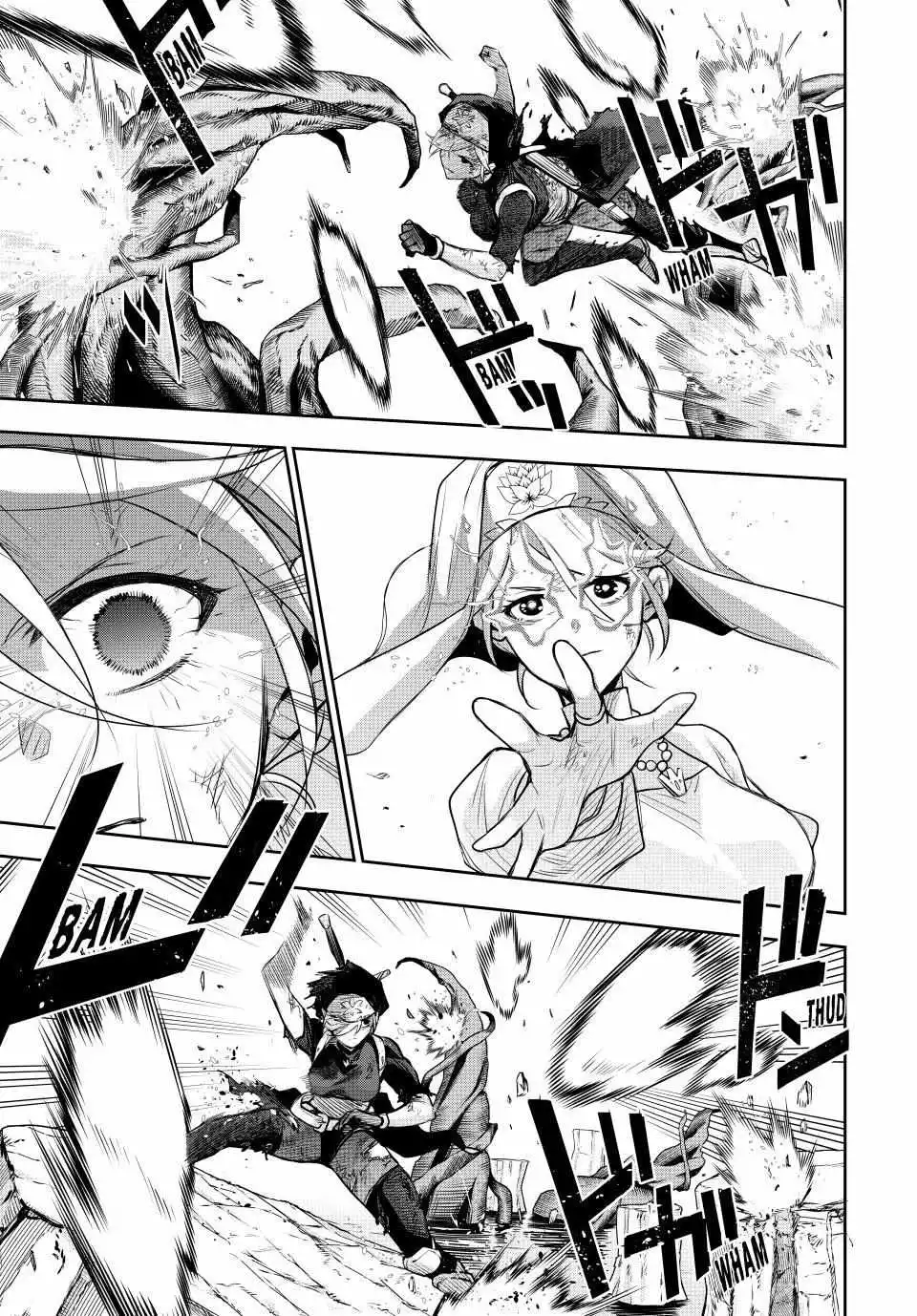 Mikata ga Yowasugite Hojo Mahou ni Tesshiteita Kyuutei Mahoushi, Tsuihou Sarete Saikyou wo Mezashimasu Chapter 142 page 8