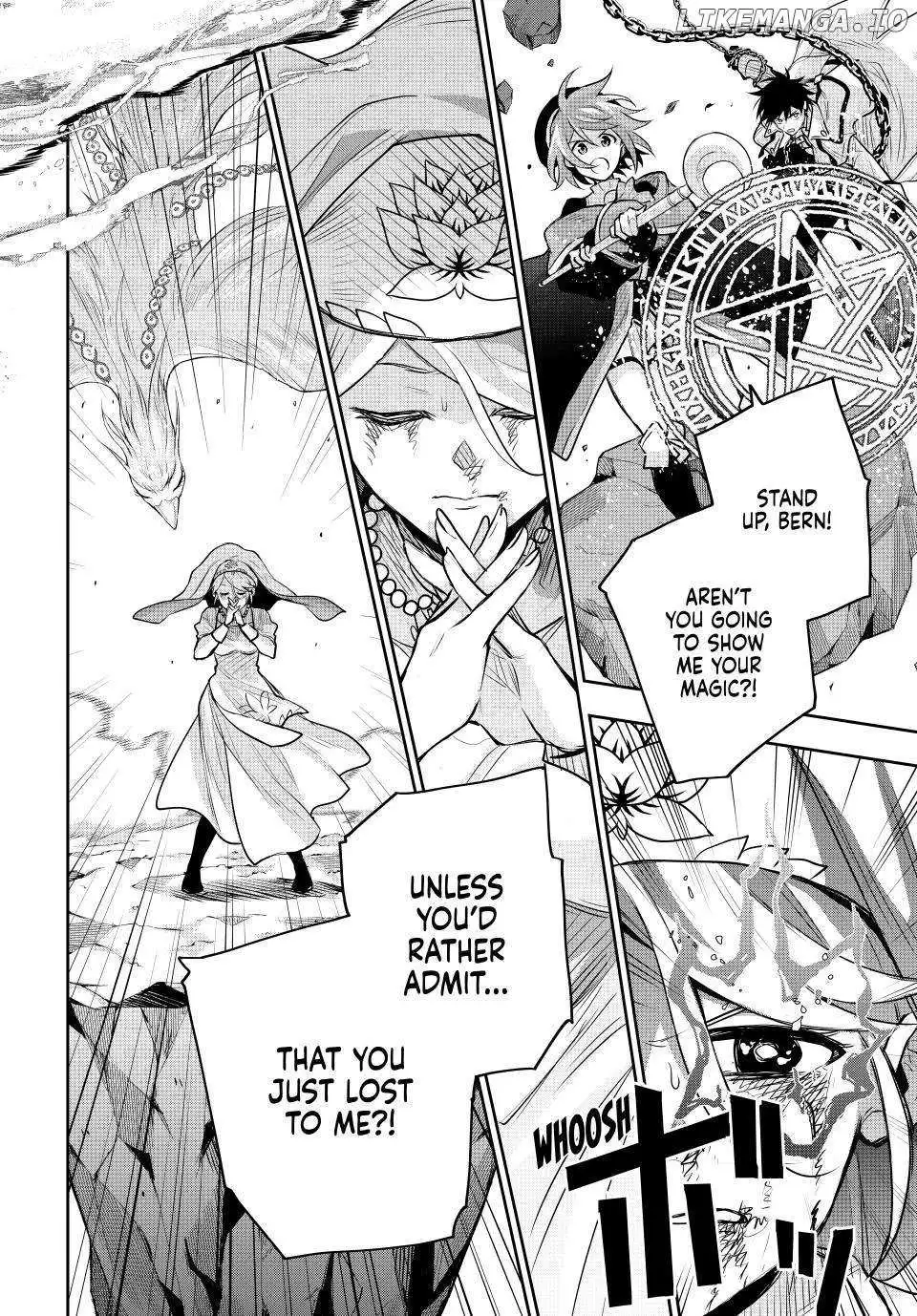 Mikata ga Yowasugite Hojo Mahou ni Tesshiteita Kyuutei Mahoushi, Tsuihou Sarete Saikyou wo Mezashimasu Chapter 143 page 14