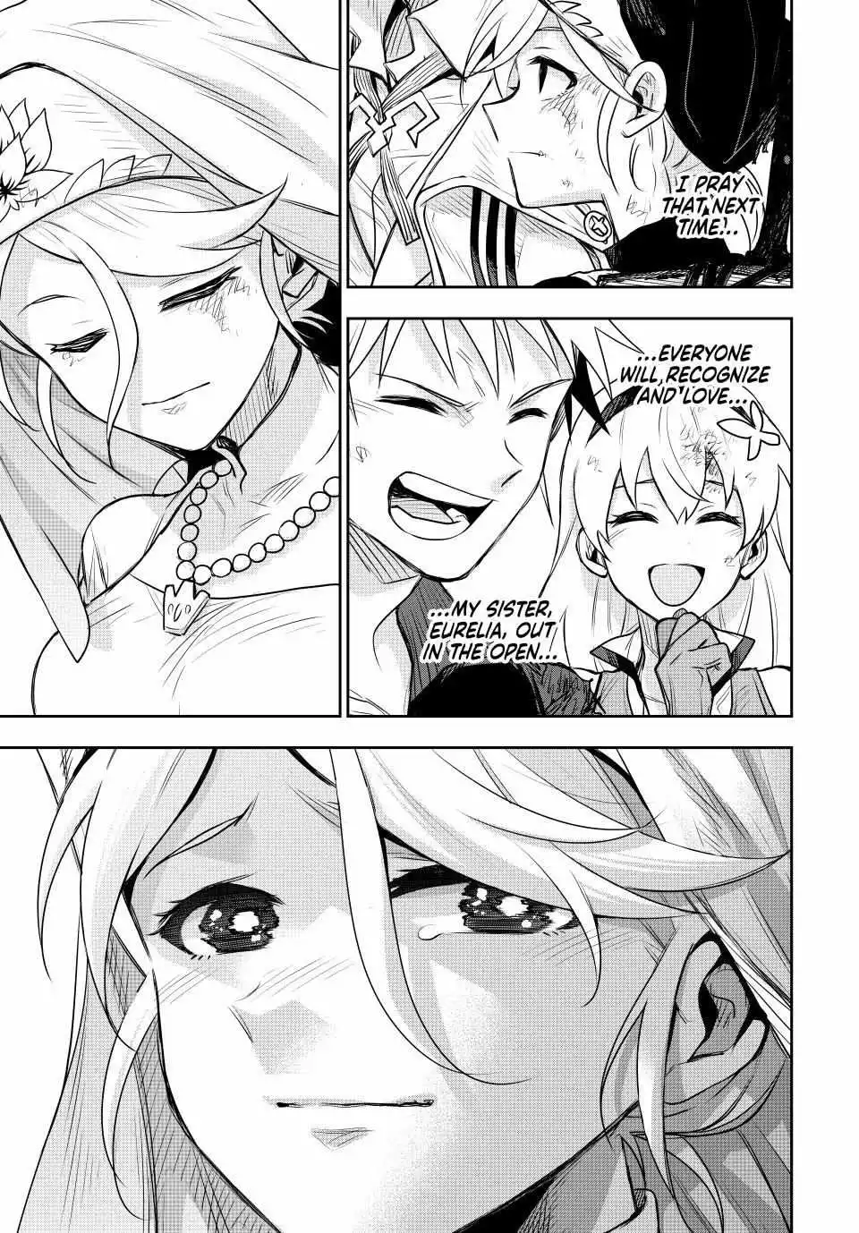 Mikata ga Yowasugite Hojo Mahou ni Tesshiteita Kyuutei Mahoushi, Tsuihou Sarete Saikyou wo Mezashimasu Chapter 144 page 15