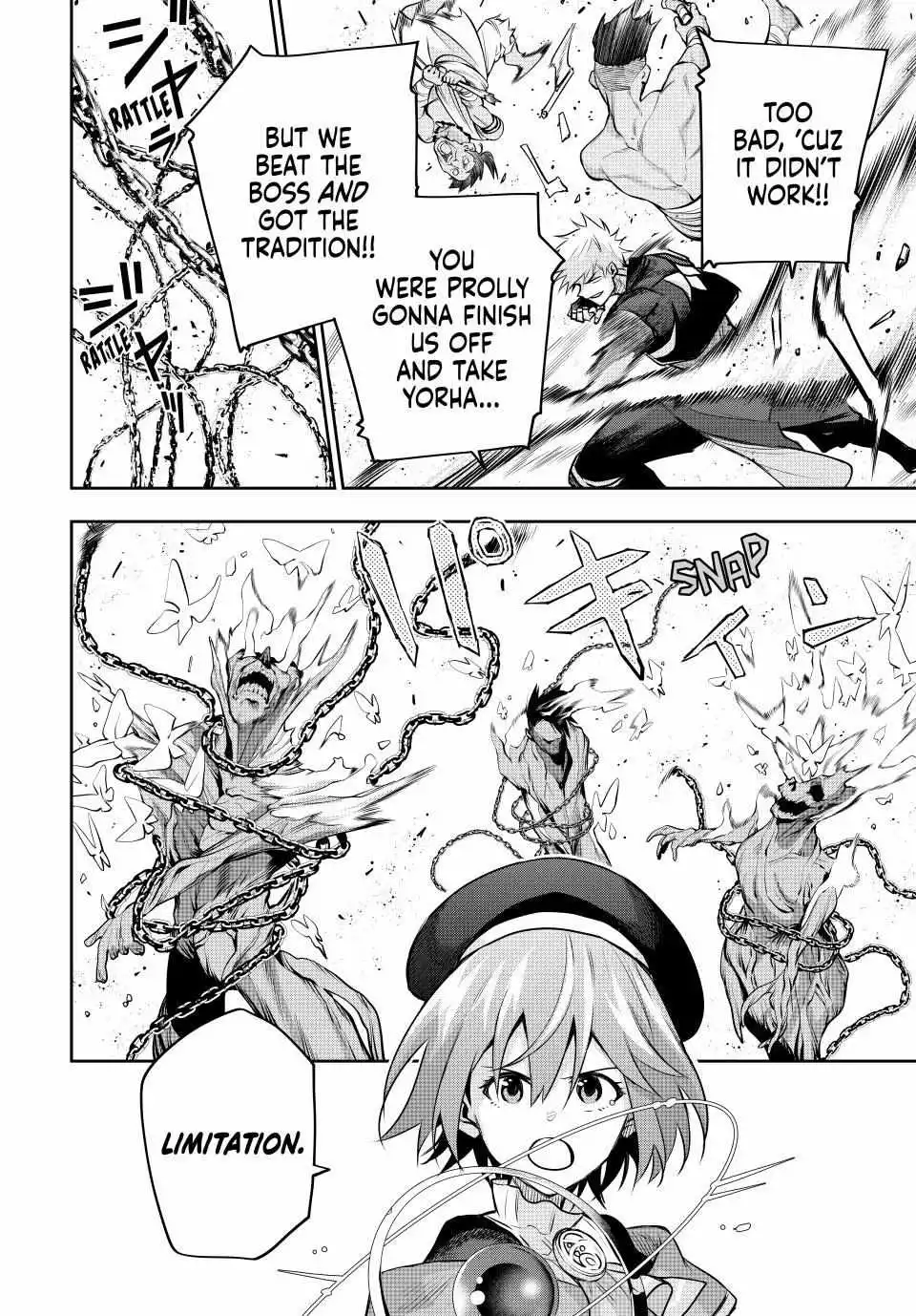 Mikata ga Yowasugite Hojo Mahou ni Tesshiteita Kyuutei Mahoushi, Tsuihou Sarete Saikyou wo Mezashimasu Chapter 146 page 14