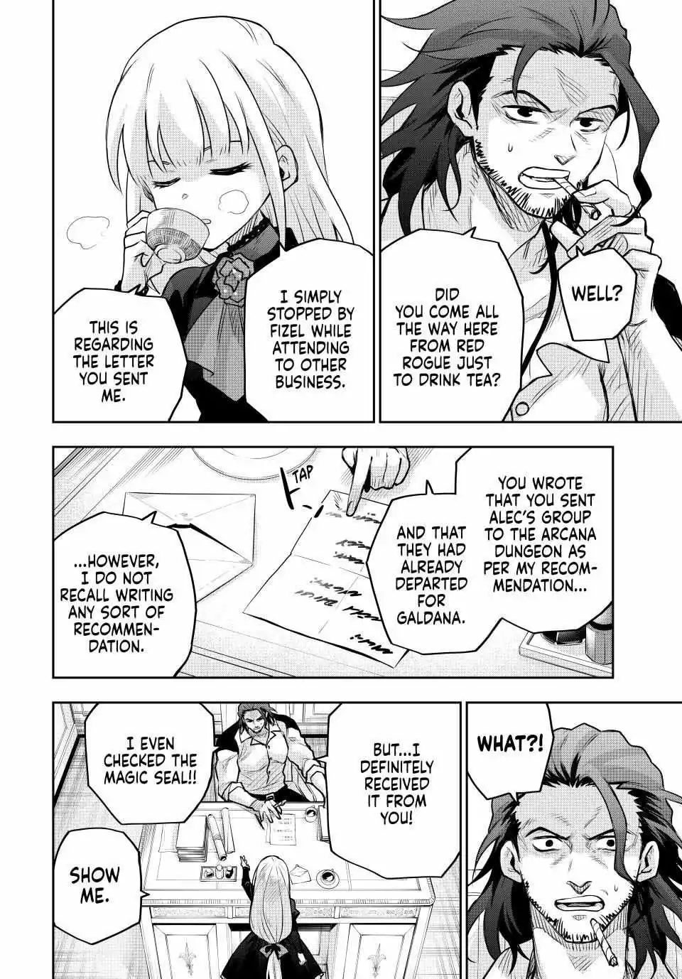 Mikata ga Yowasugite Hojo Mahou ni Tesshiteita Kyuutei Mahoushi, Tsuihou Sarete Saikyou wo Mezashimasu Chapter 146 page 2