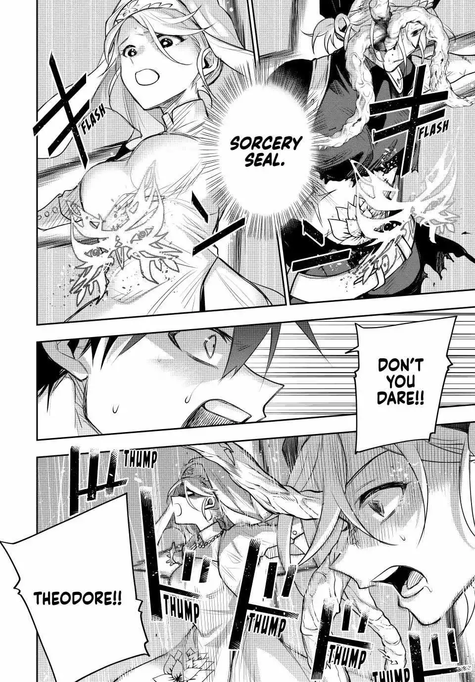 Mikata ga Yowasugite Hojo Mahou ni Tesshiteita Kyuutei Mahoushi, Tsuihou Sarete Saikyou wo Mezashimasu Chapter 147 page 13