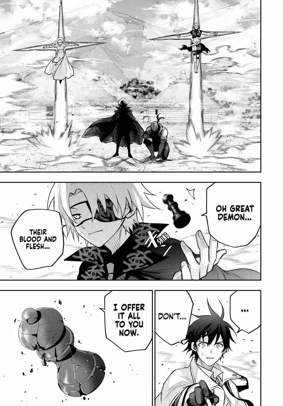Mikata ga Yowasugite Hojo Mahou ni Tesshiteita Kyuutei Mahoushi, Tsuihou Sarete Saikyou wo Mezashimasu Chapter 147 page 12