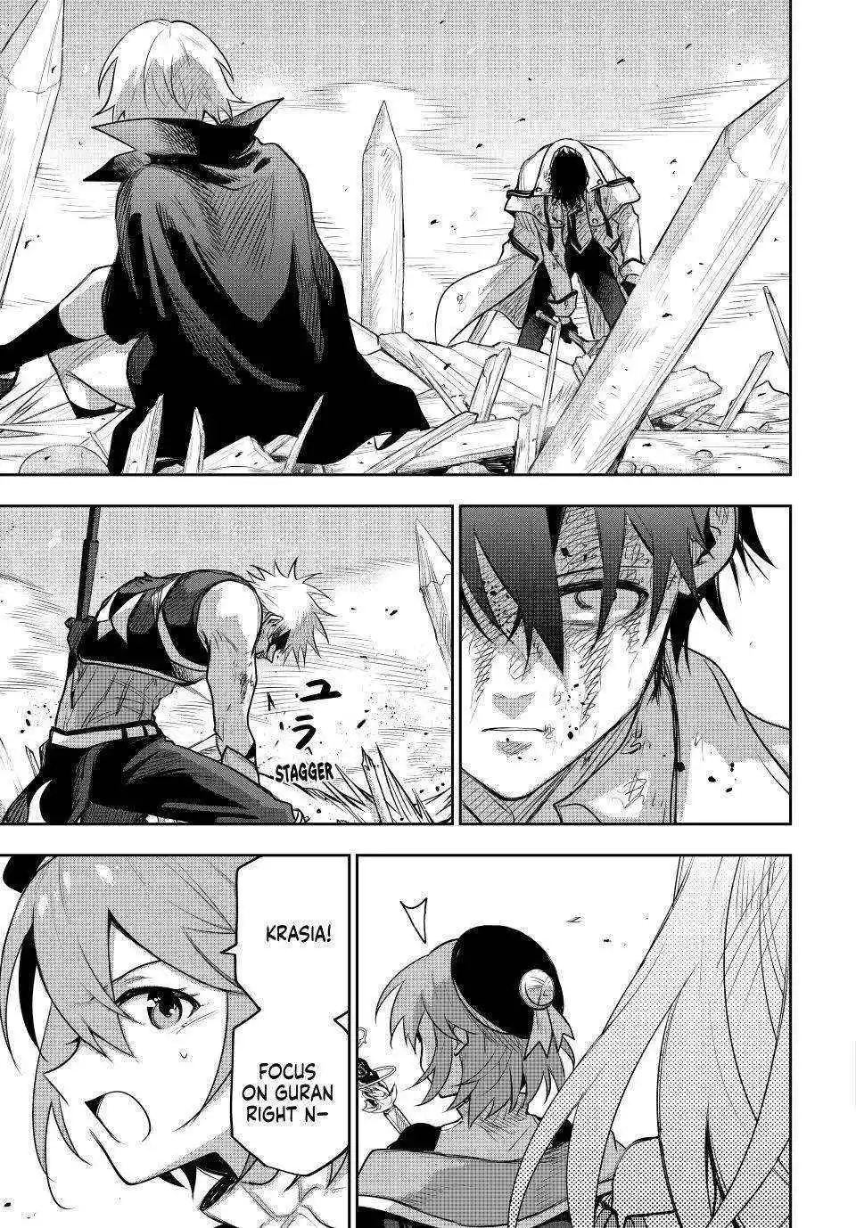 Mikata ga Yowasugite Hojo Mahou ni Tesshiteita Kyuutei Mahoushi, Tsuihou Sarete Saikyou wo Mezashimasu Chapter 148 page 17