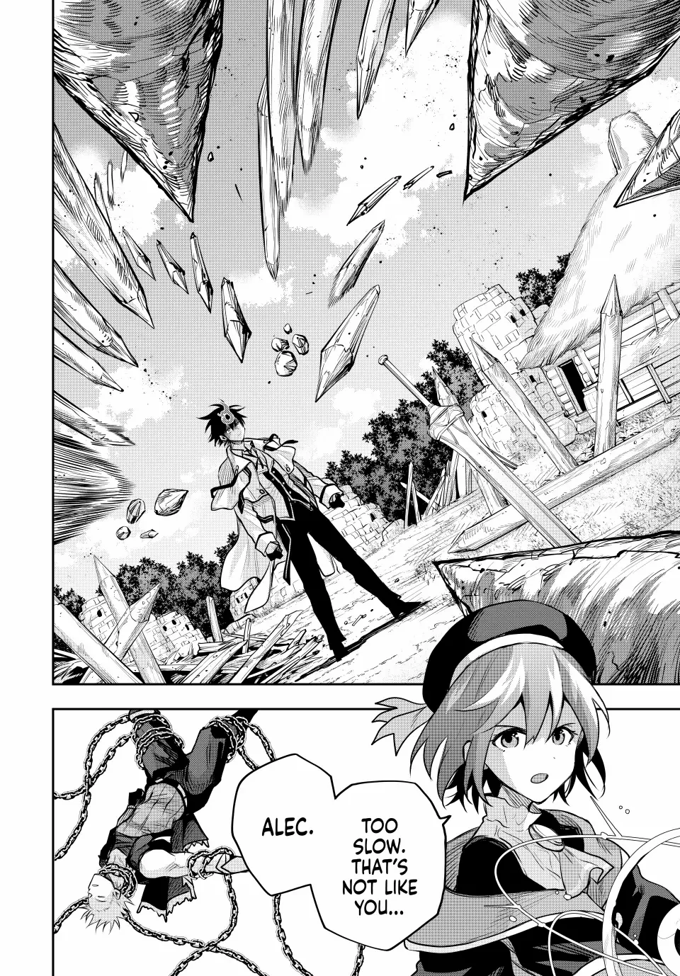 Mikata ga Yowasugite Hojo Mahou ni Tesshiteita Kyuutei Mahoushi, Tsuihou Sarete Saikyou wo Mezashimasu Chapter 149 page 9