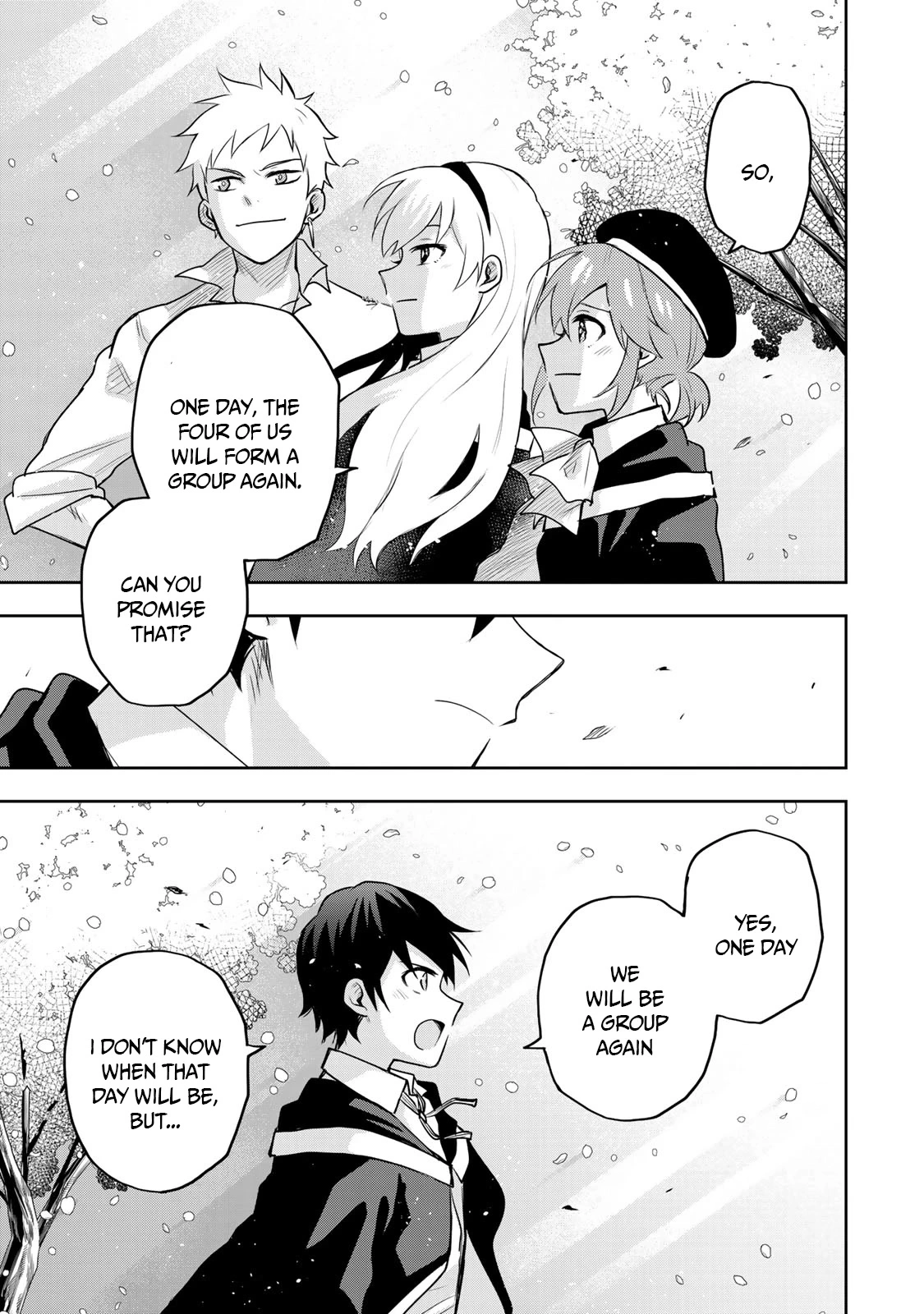 Mikata ga Yowasugite Hojo Mahou ni Tesshiteita Kyuutei Mahoushi, Tsuihou Sarete Saikyou wo Mezashimasu Chapter 15.5 page 7