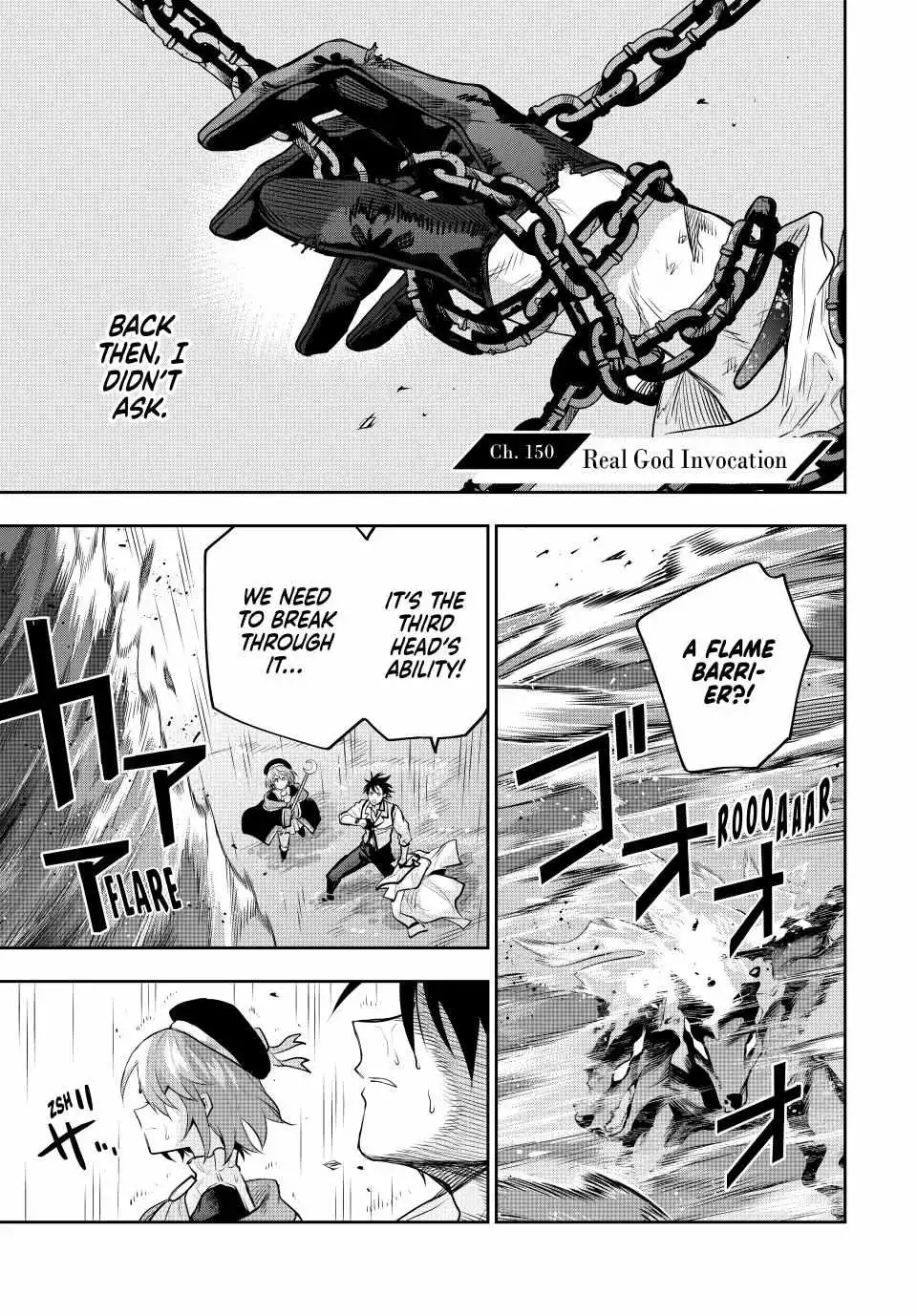 Mikata ga Yowasugite Hojo Mahou ni Tesshiteita Kyuutei Mahoushi, Tsuihou Sarete Saikyou wo Mezashimasu Chapter 150 page 2