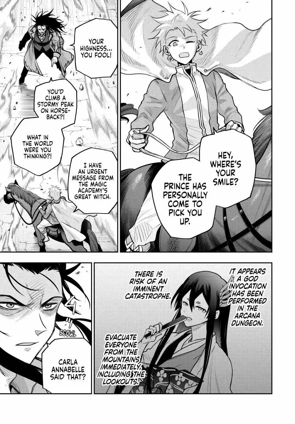 Mikata ga Yowasugite Hojo Mahou ni Tesshiteita Kyuutei Mahoushi, Tsuihou Sarete Saikyou wo Mezashimasu Chapter 151 page 4