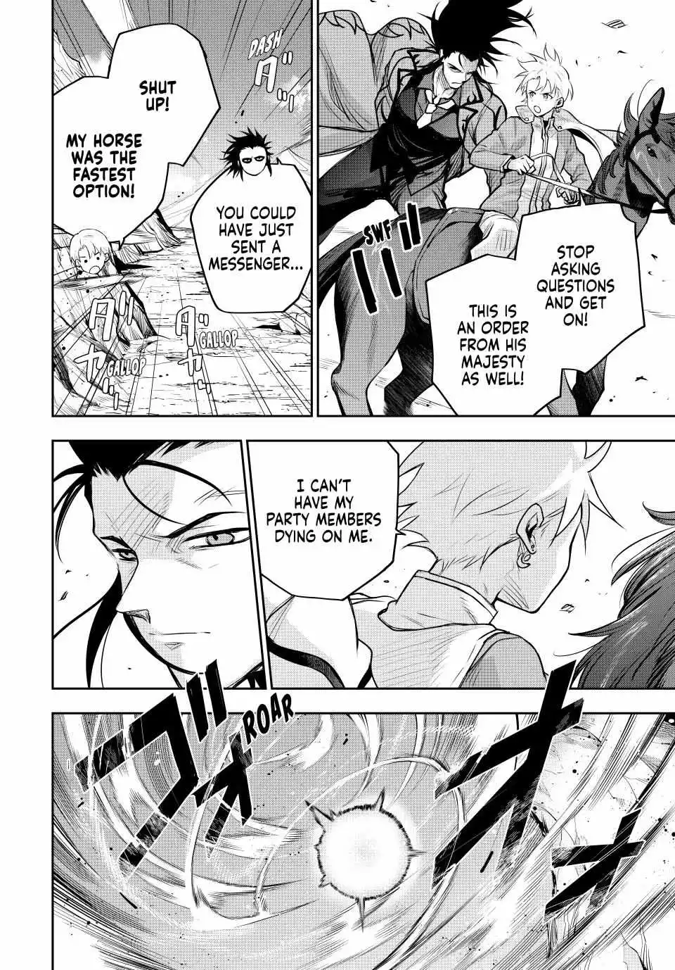 Mikata ga Yowasugite Hojo Mahou ni Tesshiteita Kyuutei Mahoushi, Tsuihou Sarete Saikyou wo Mezashimasu Chapter 151 page 5