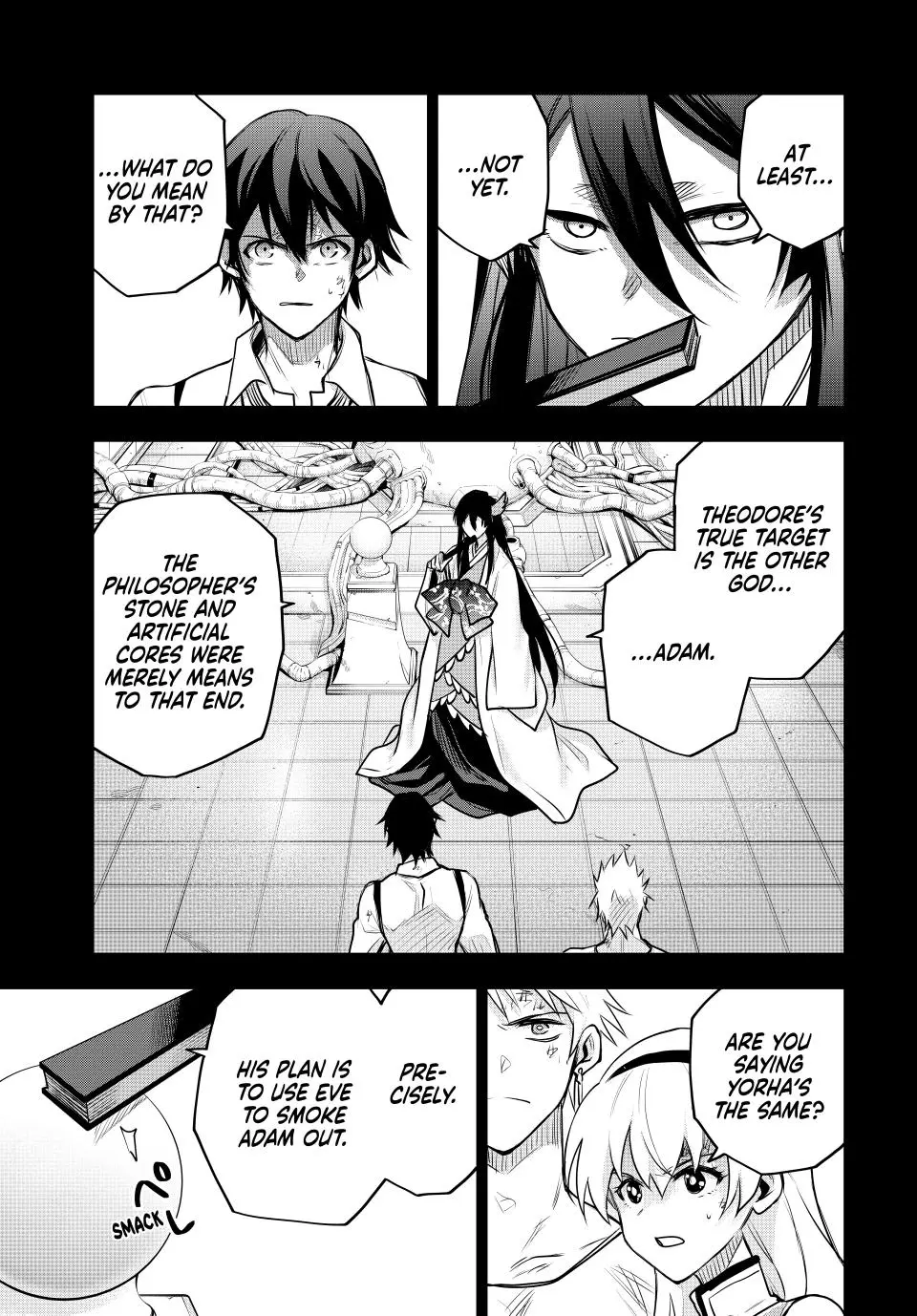 Mikata ga Yowasugite Hojo Mahou ni Tesshiteita Kyuutei Mahoushi, Tsuihou Sarete Saikyou wo Mezashimasu Chapter 152 page 8